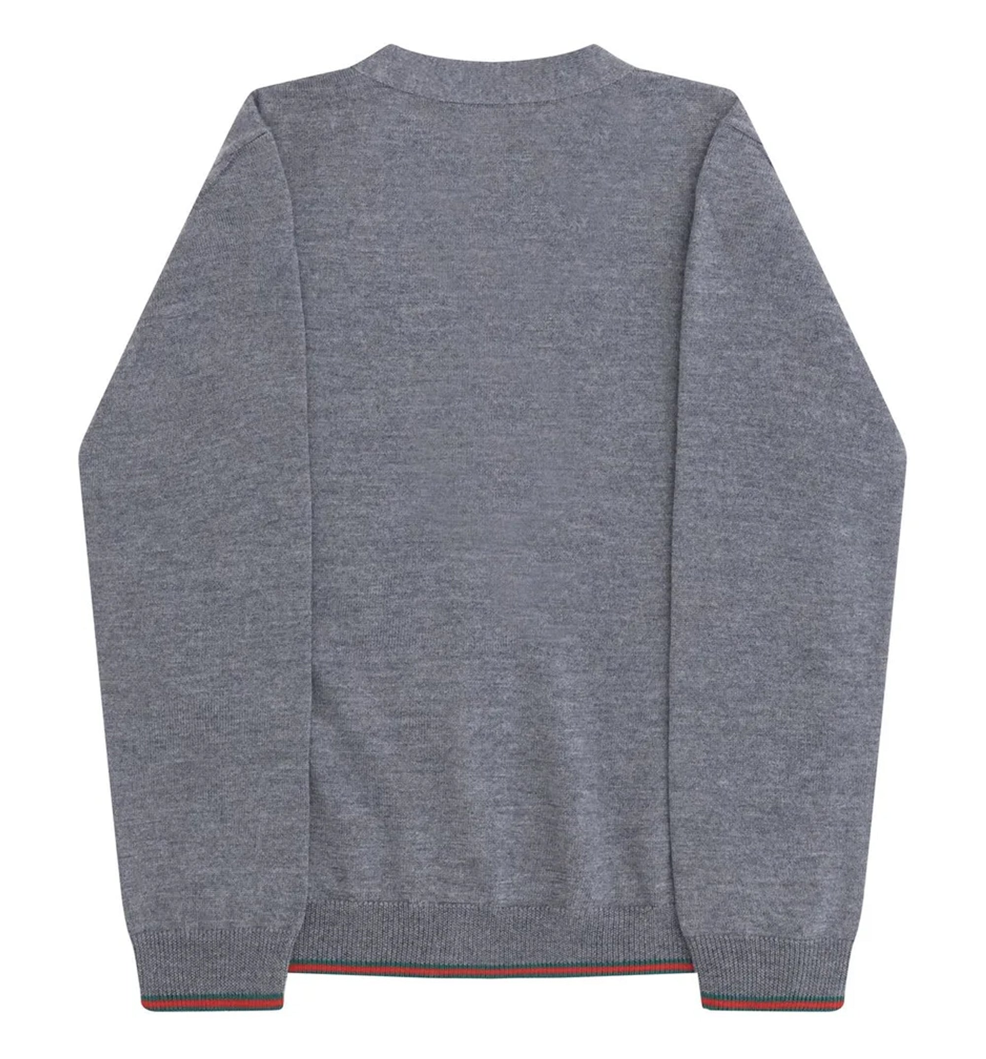 Children's Wool Cardigan With Web