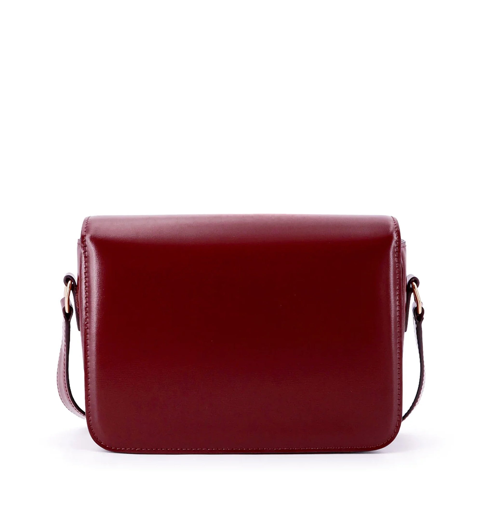 Teen Triomphe Bag In Shiny Calfskin