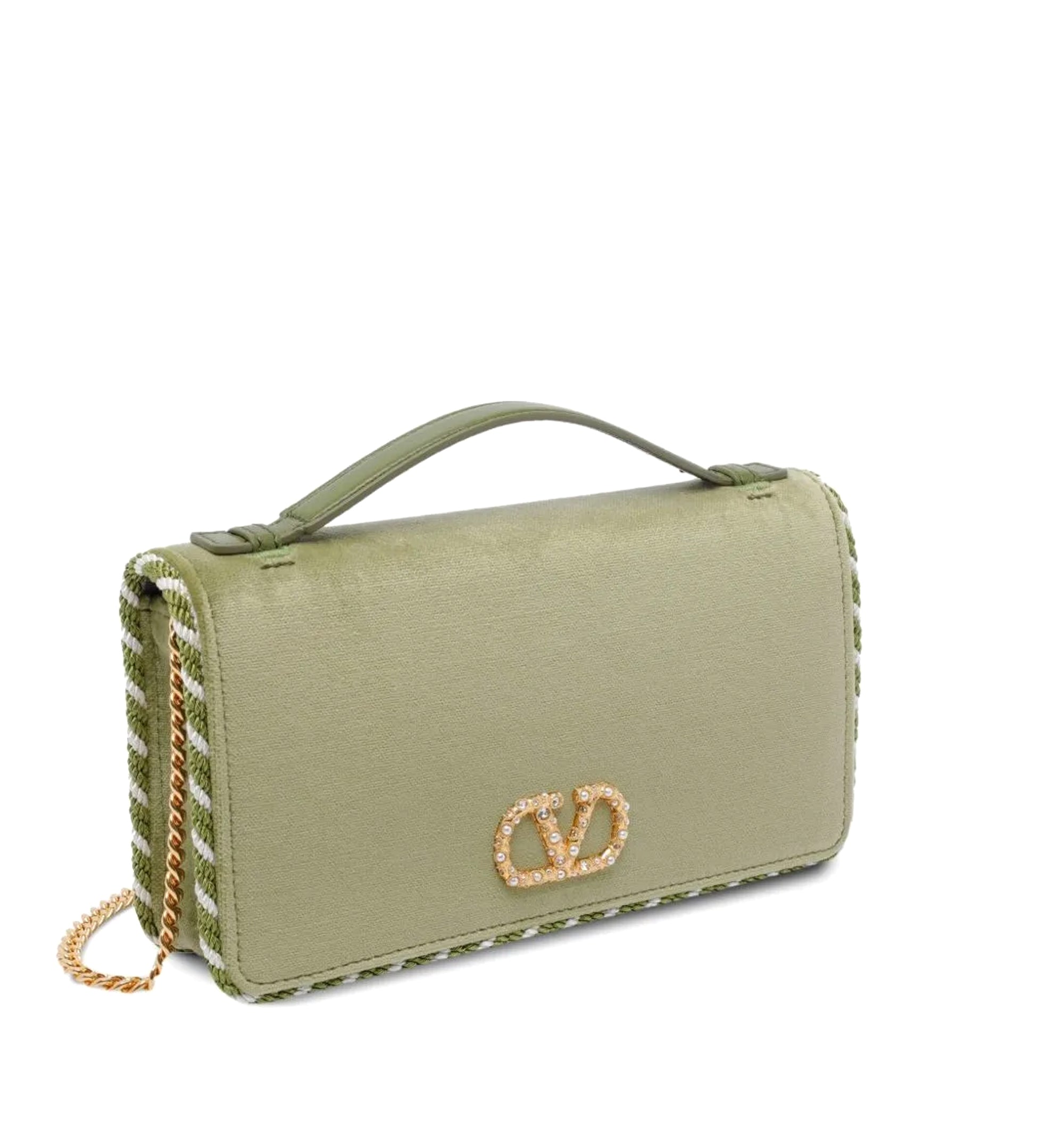 VLogo Signature Velvet Wallet On Chain