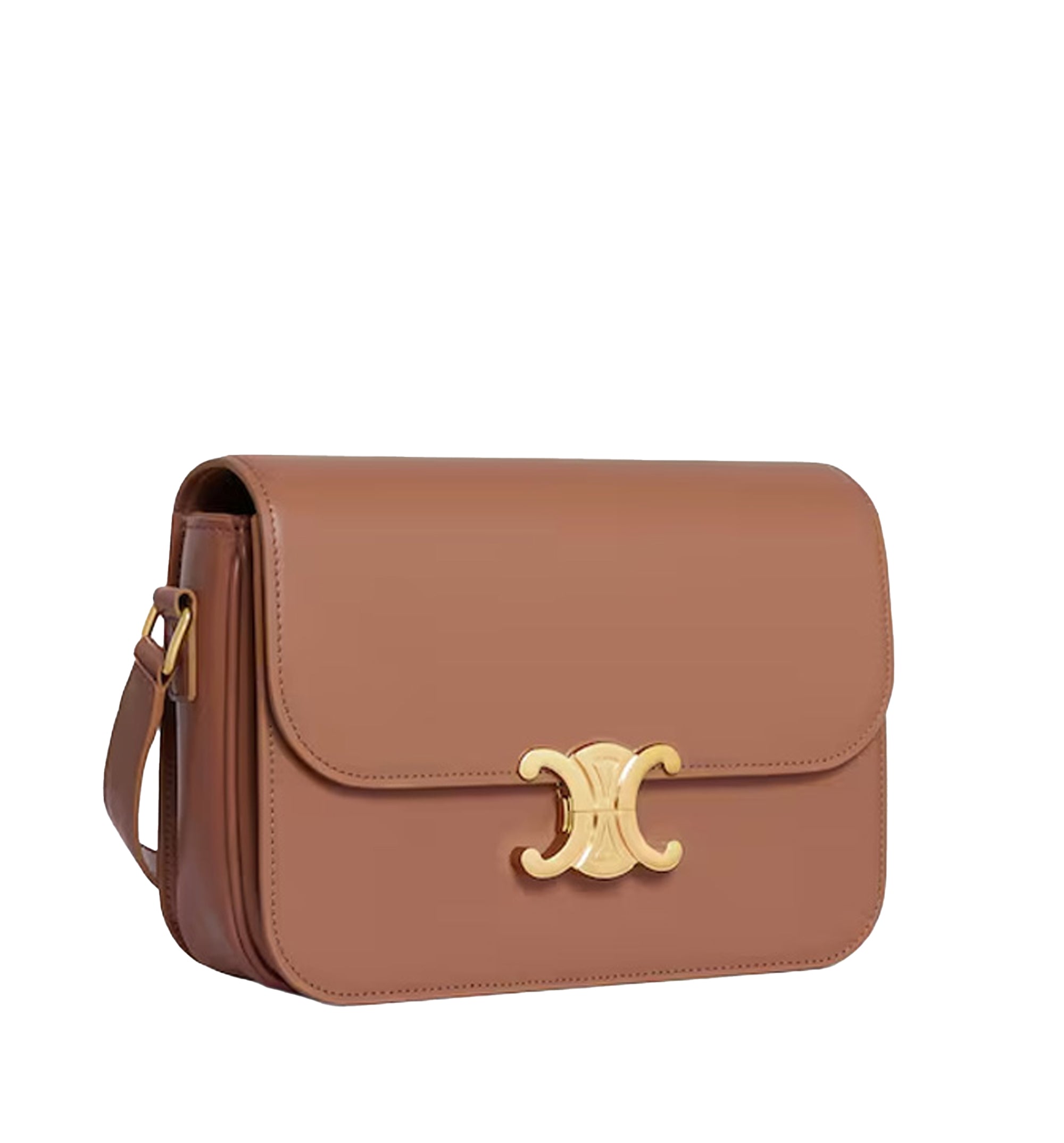 Classique Triomphe Bag in Shiny Calfskin