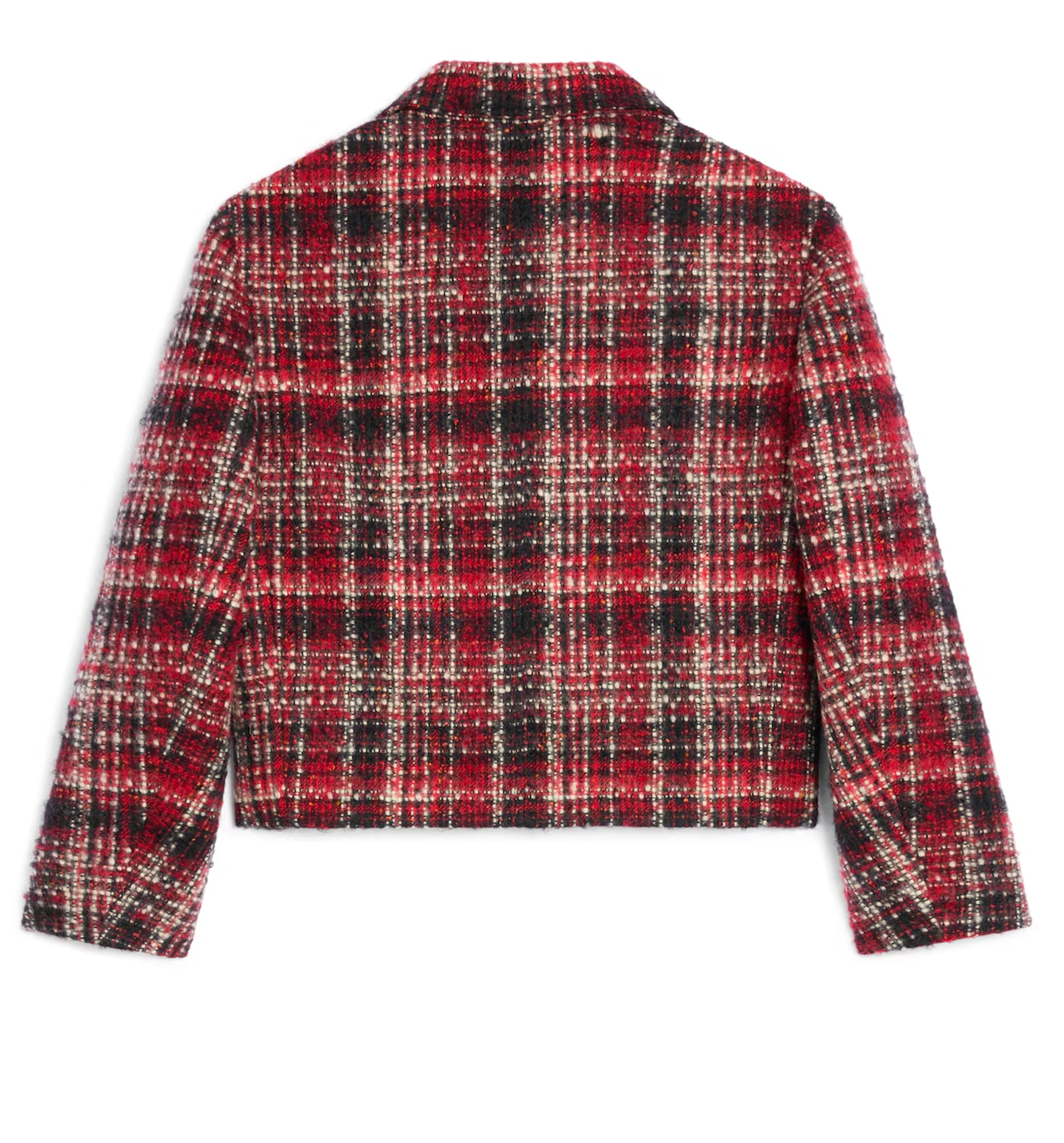 Charlotte Jacket In Checked Natté Wool