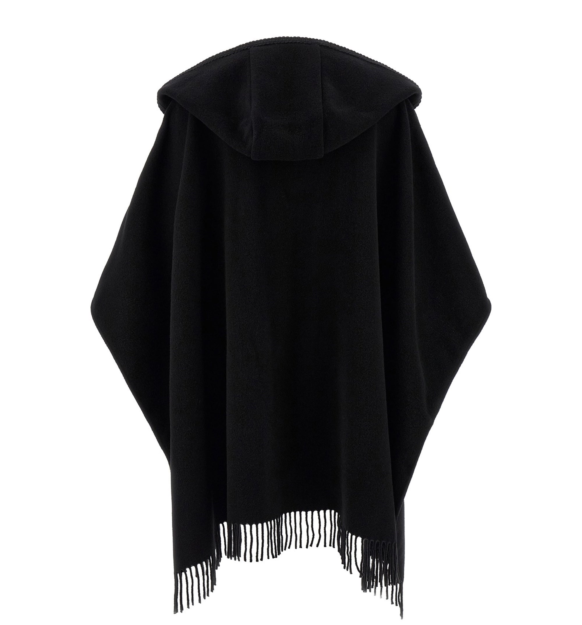Belted Wool Cape