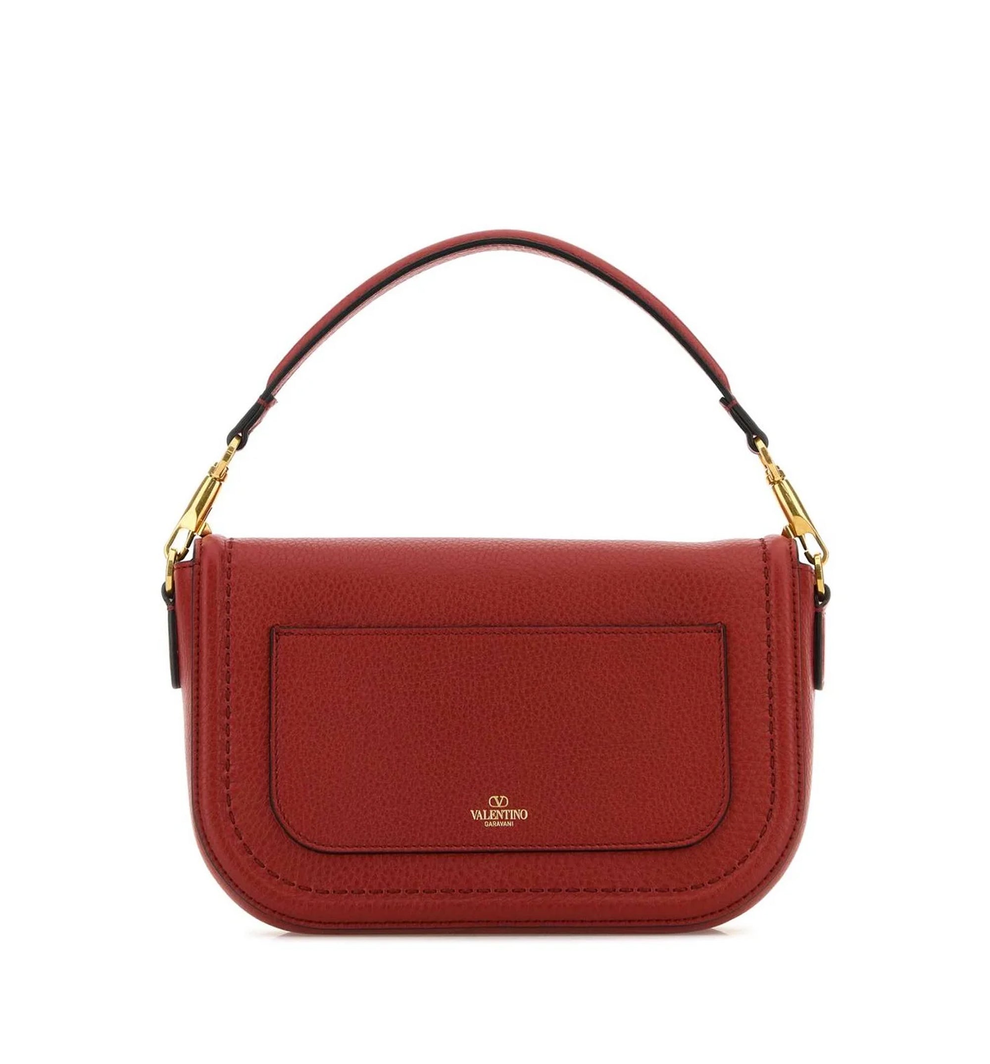 Valentino Alltime Foldover Top Crossbody Bag