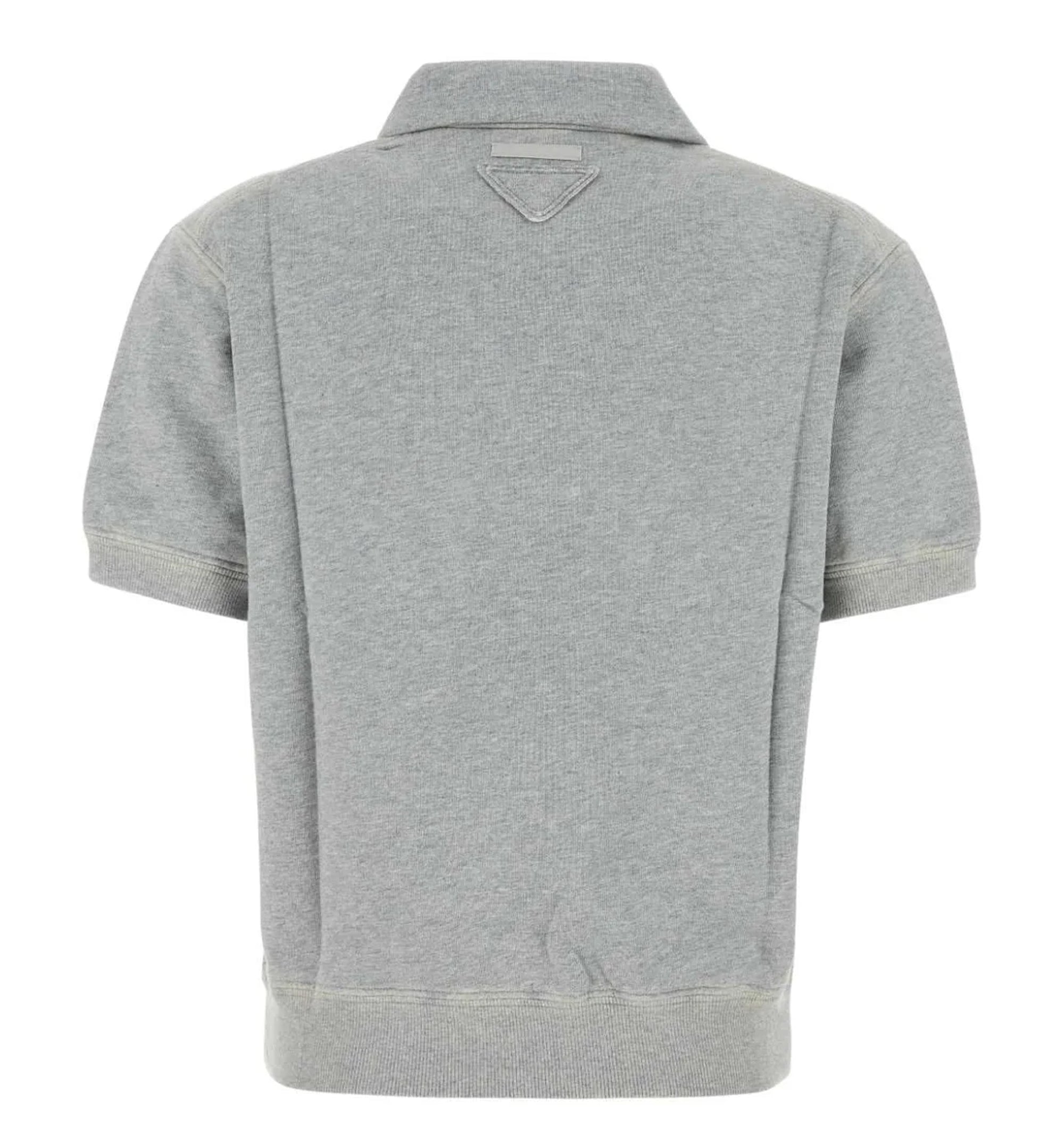 Prada Logo Detailed Short Sleeved Polo Shirt