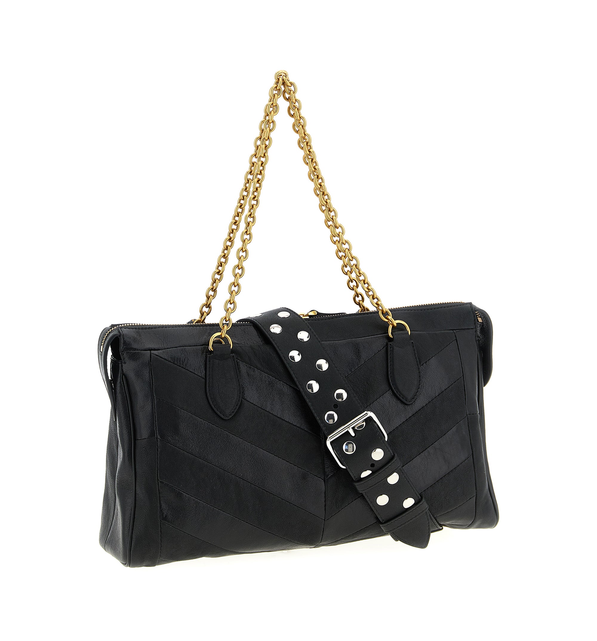 Panthea Shoulder Bag in Nappa Leather