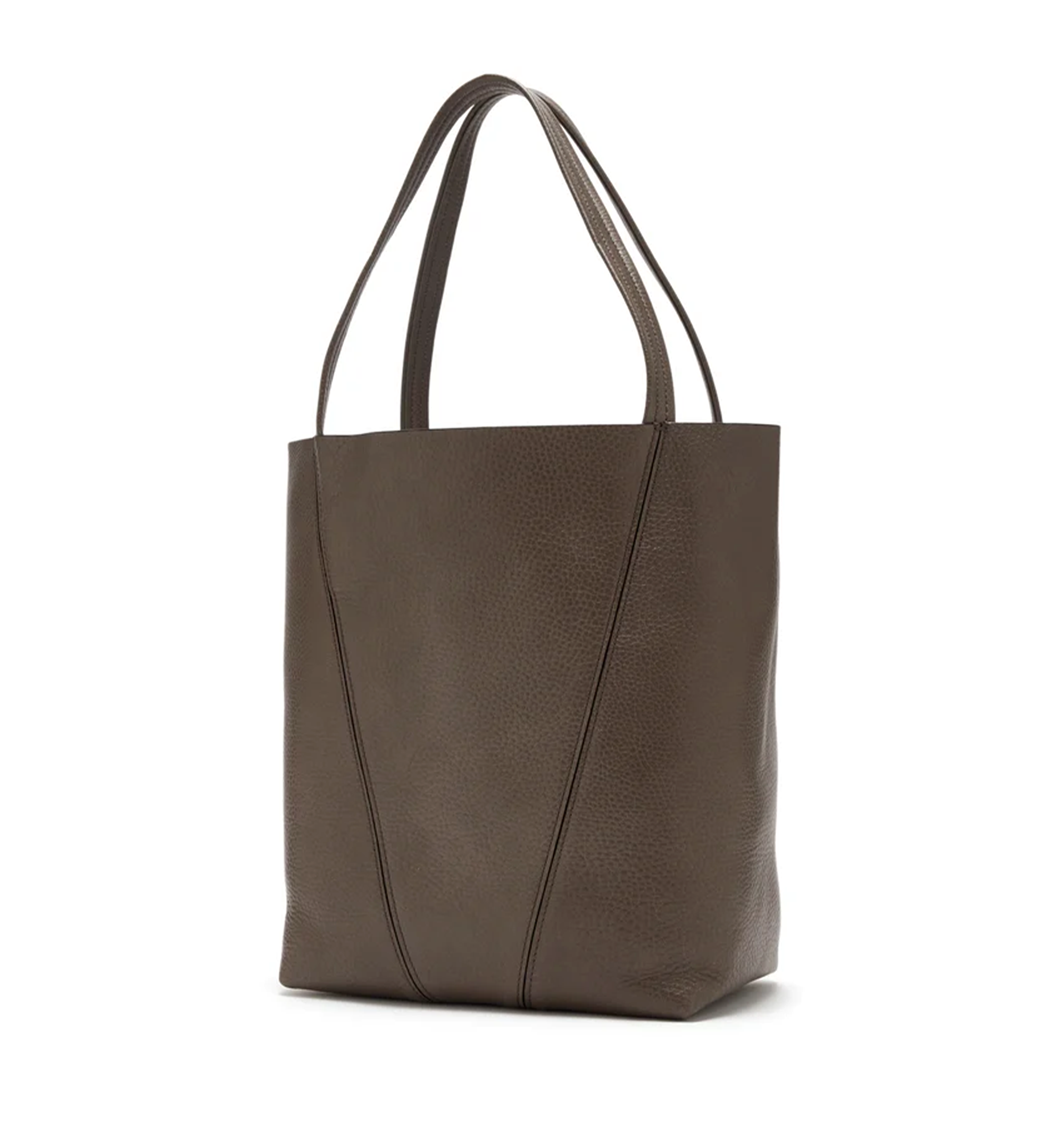 Chloé Spin Tote Bag in Grained Leather