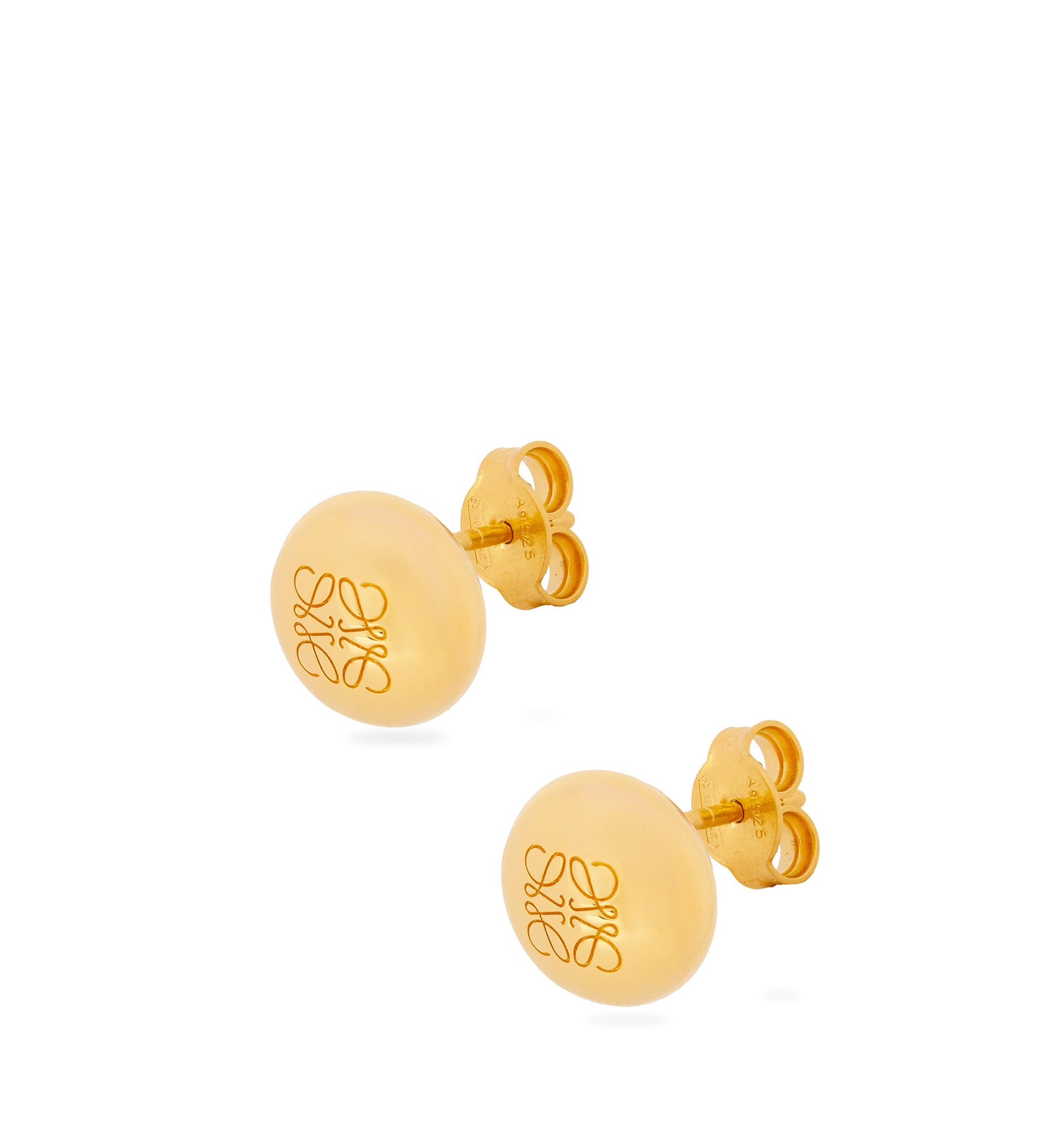 Anagram Pebble Stud Earrings
