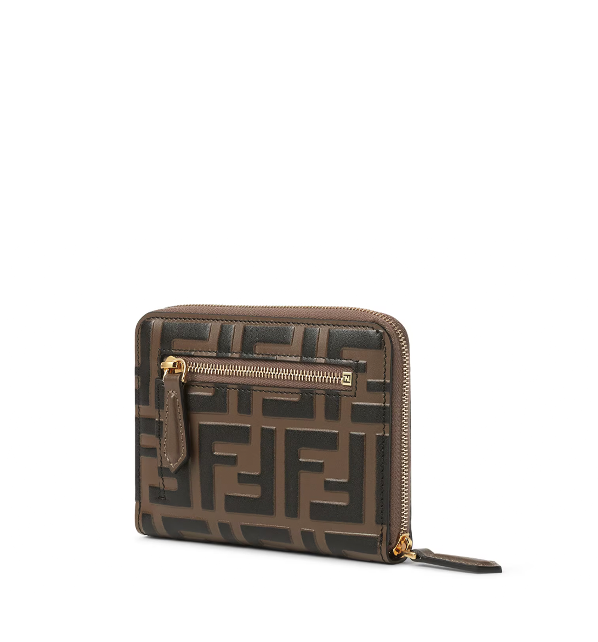 FF Diamonds Zip Around Medium Wallet