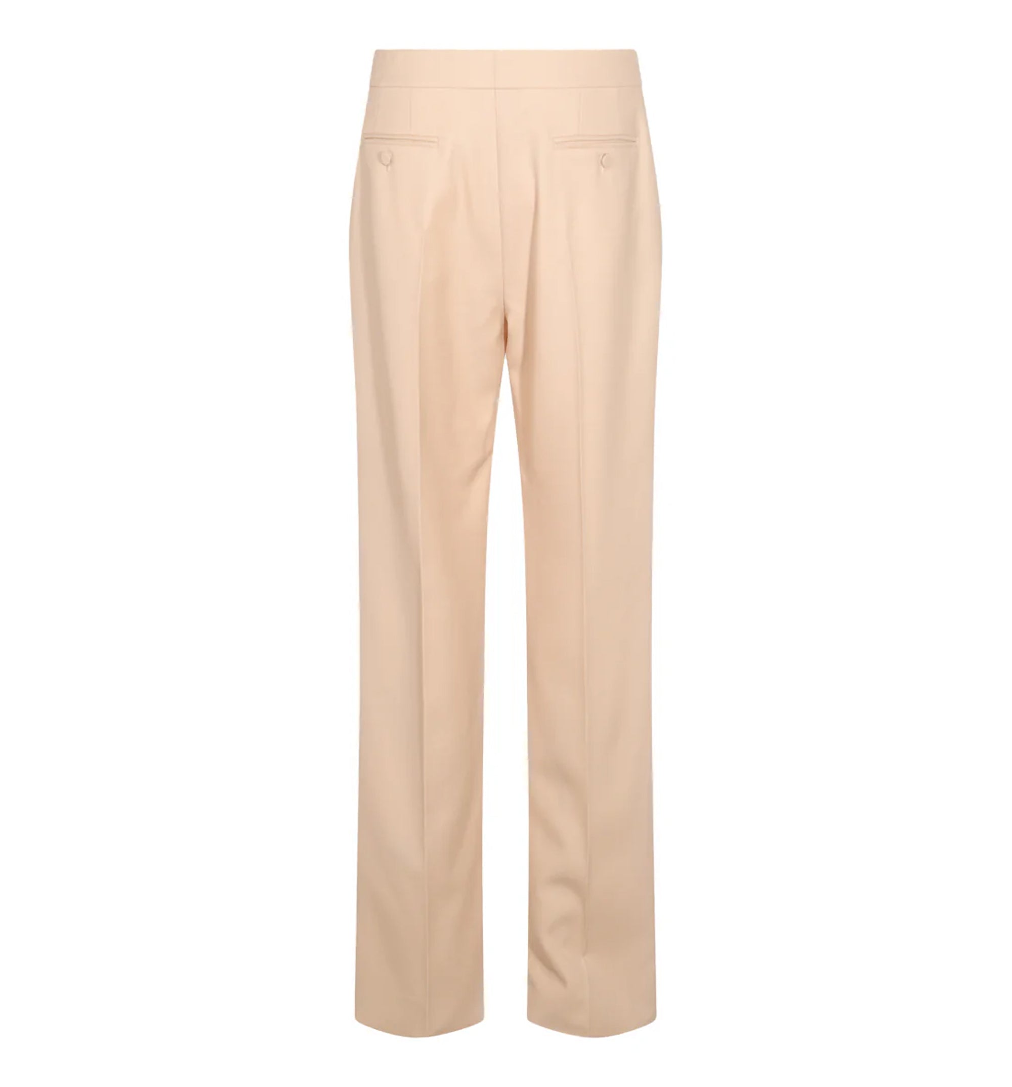 Cotton-Linen Tailored Trousers