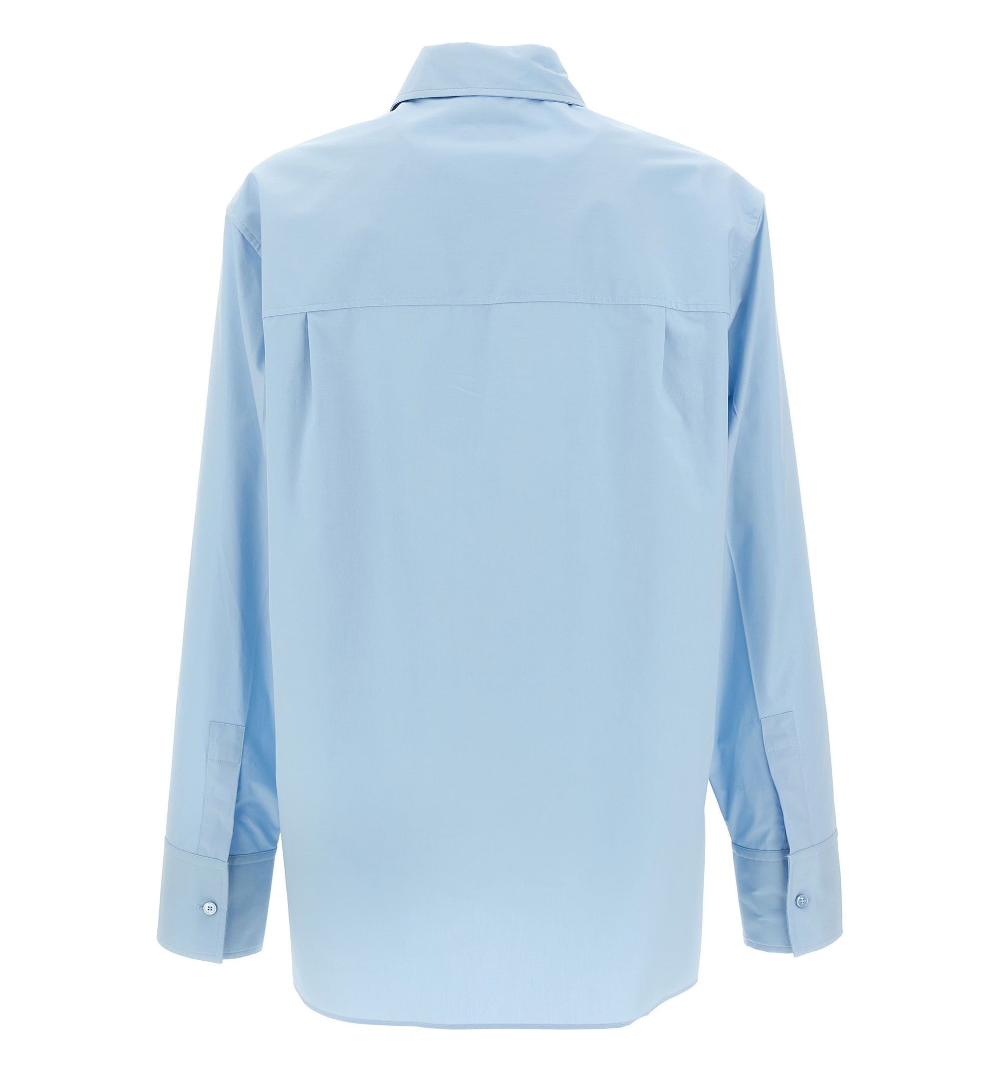 Light Blue Poplin Shirt