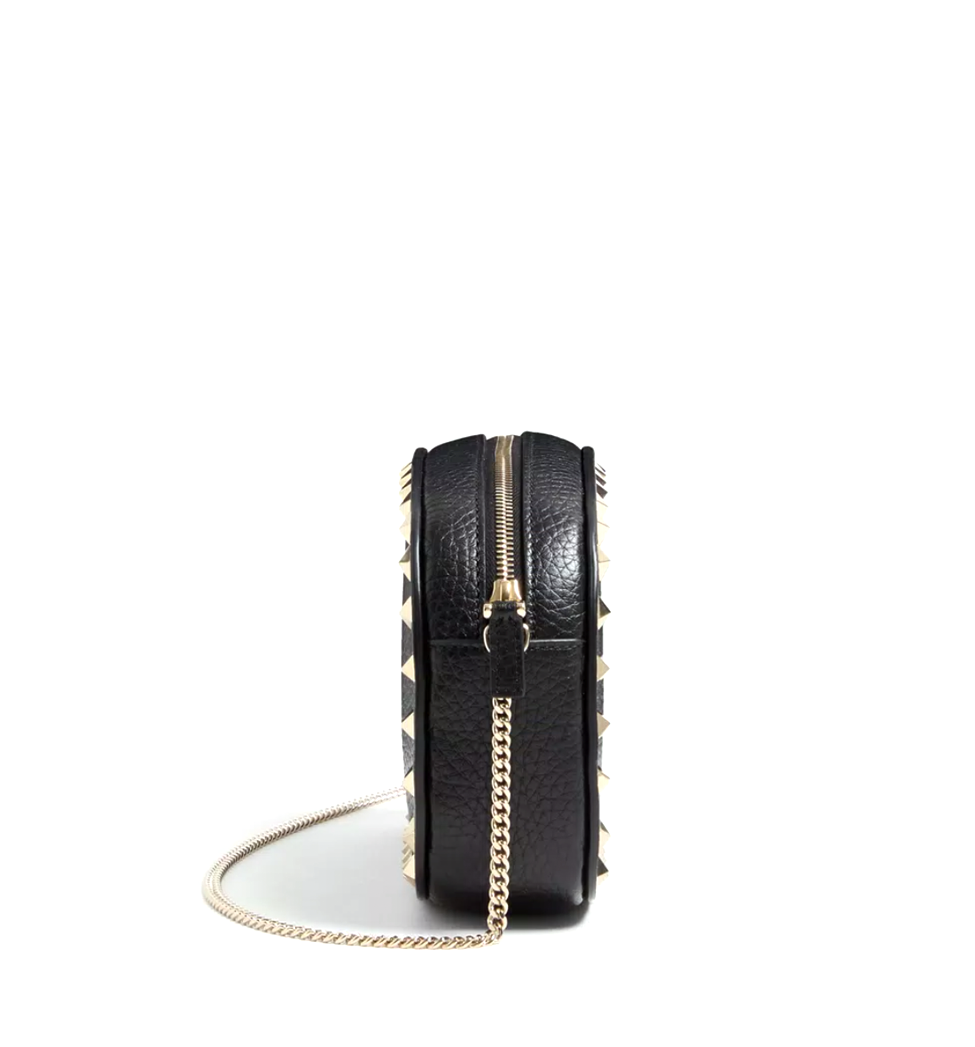 Mini Rockstud Crossbody Bag In Grainy Calfskin