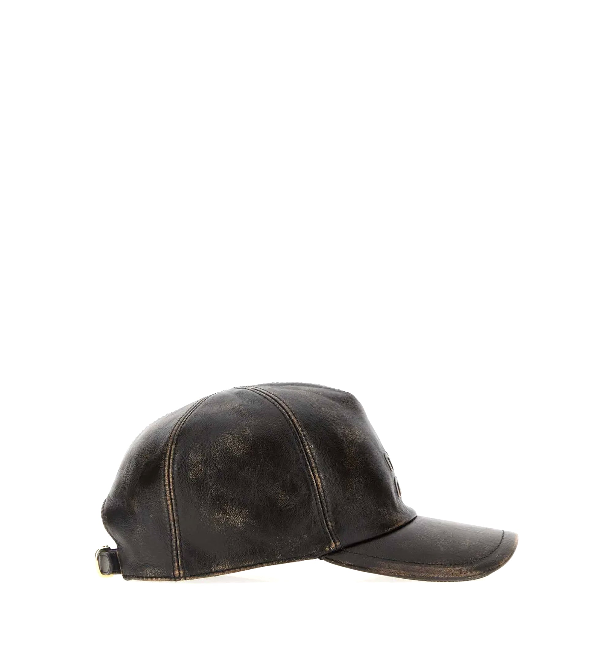 Nappa Leather Baseball Cap