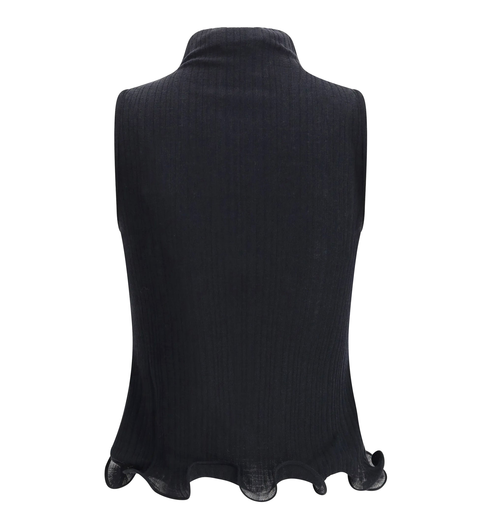 Sleeveless Virgin Wool Top