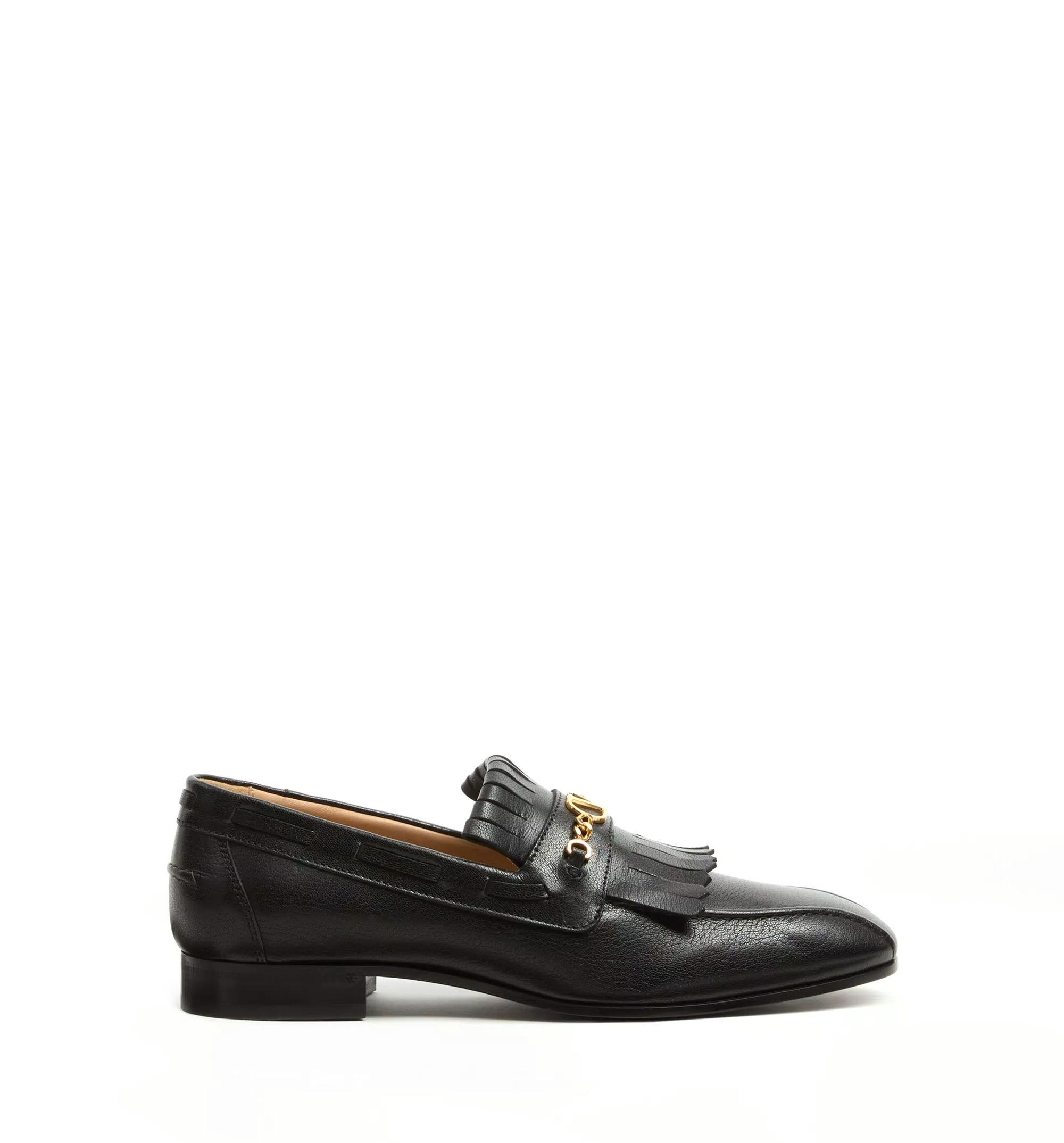 Vlogo Signature Kidskin Loafer With Fringes