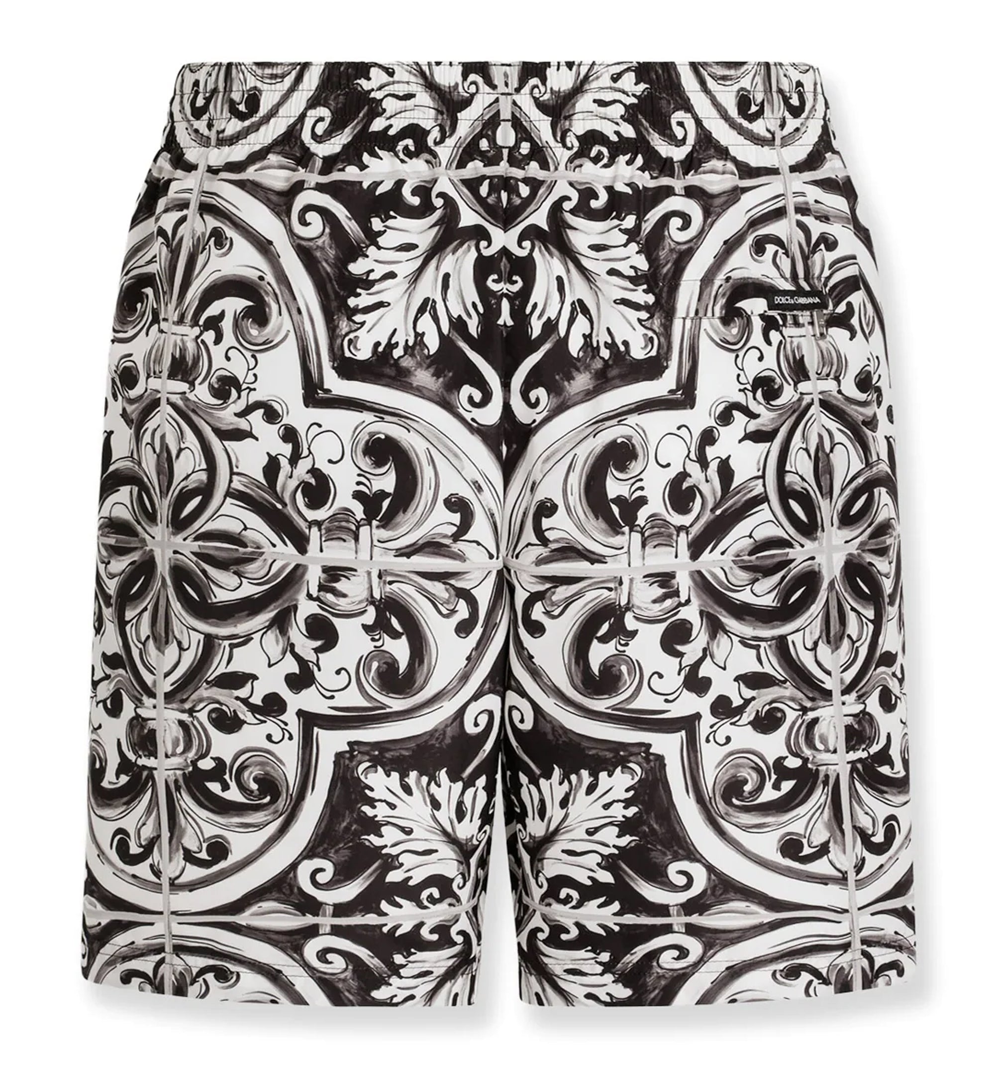Majolica-Print Medium Swim Boxer Shorts