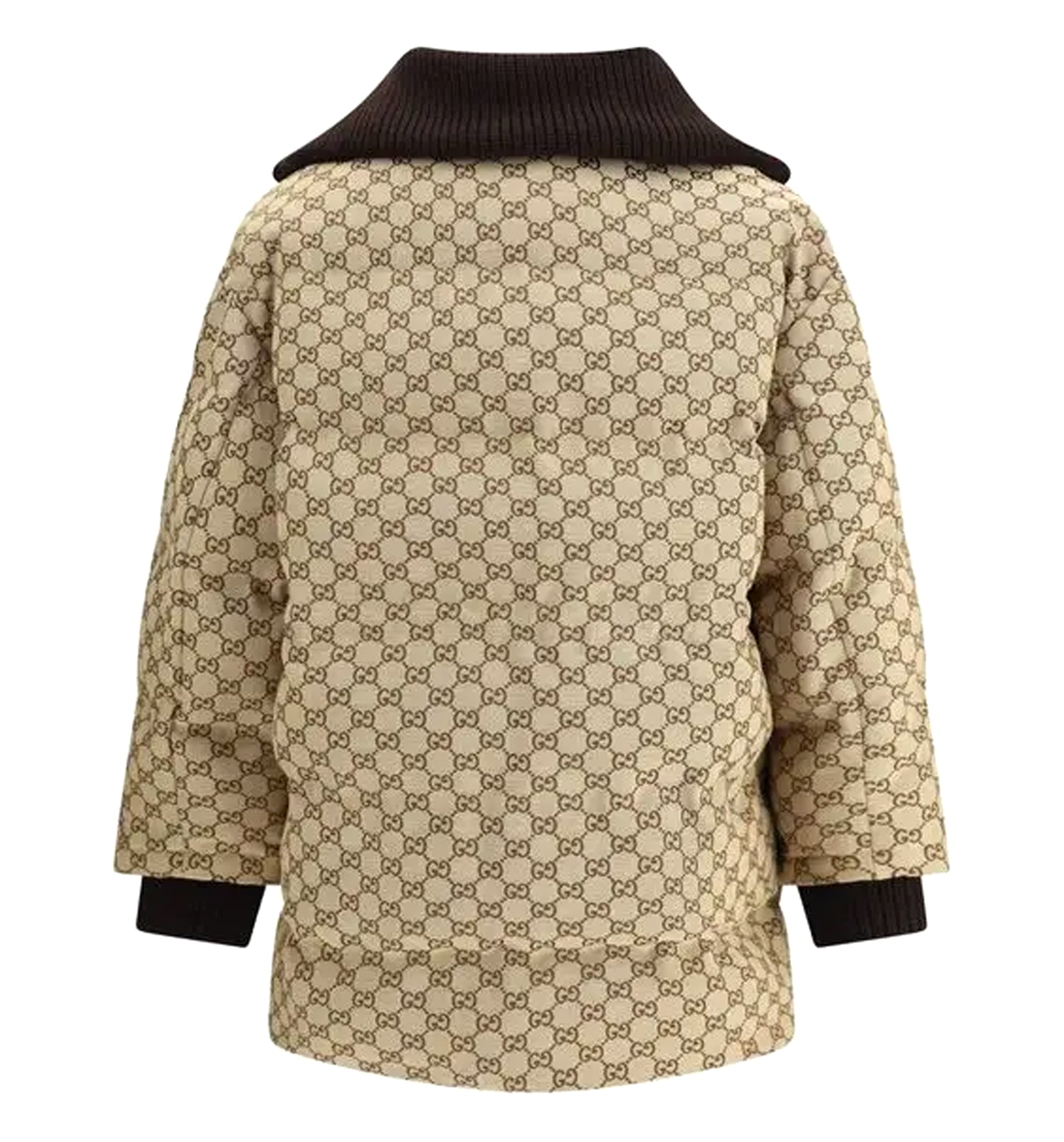 GG Canvas Puffer Jacket