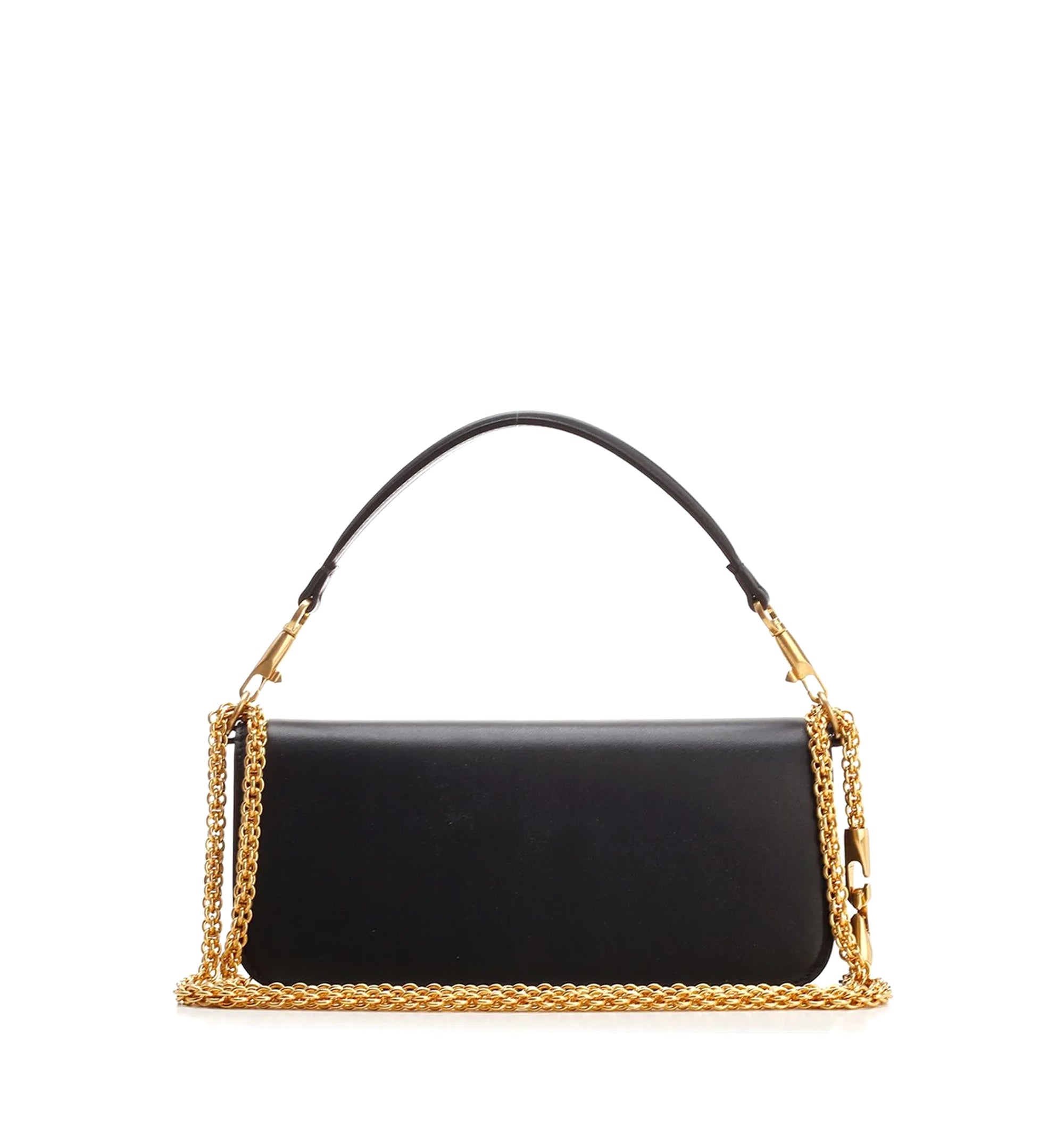 Valentino Locò VLogo Signature Foldover Top Shoulder Bag