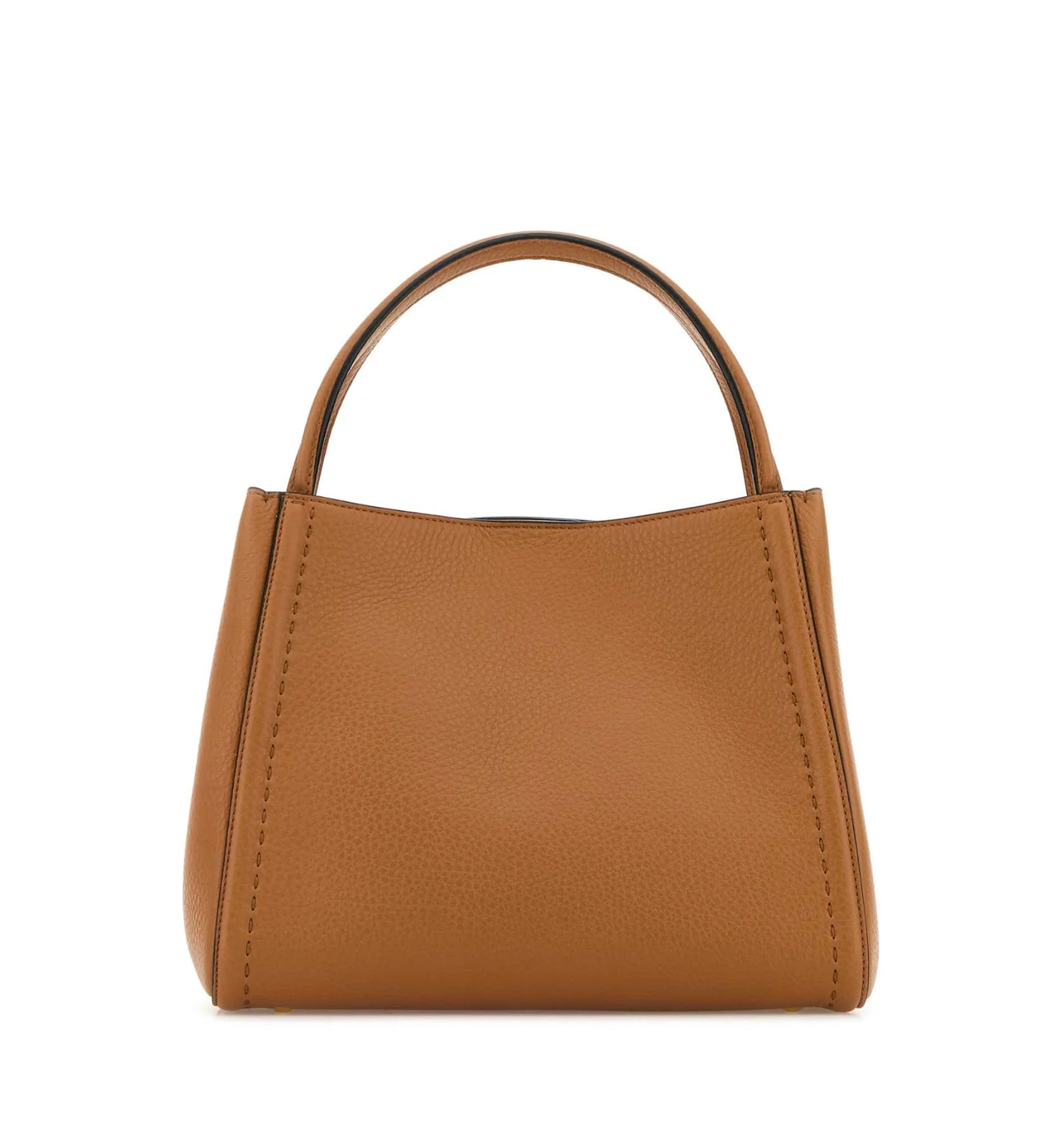 VLogo Plaque Medium Top Handle Bag