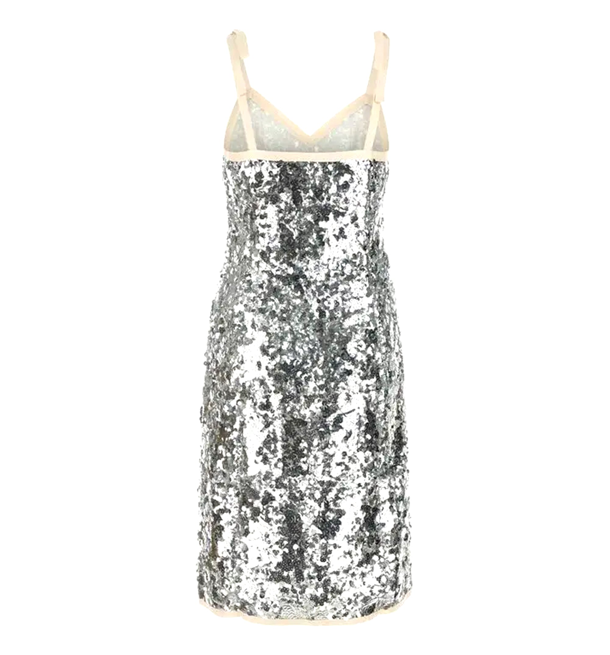 Embroidered Sequin Dress