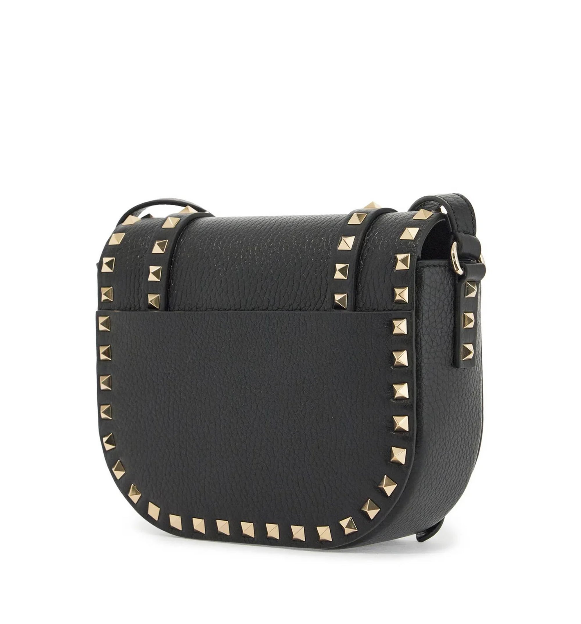Rockstud Foldover Top Shoulder Bag