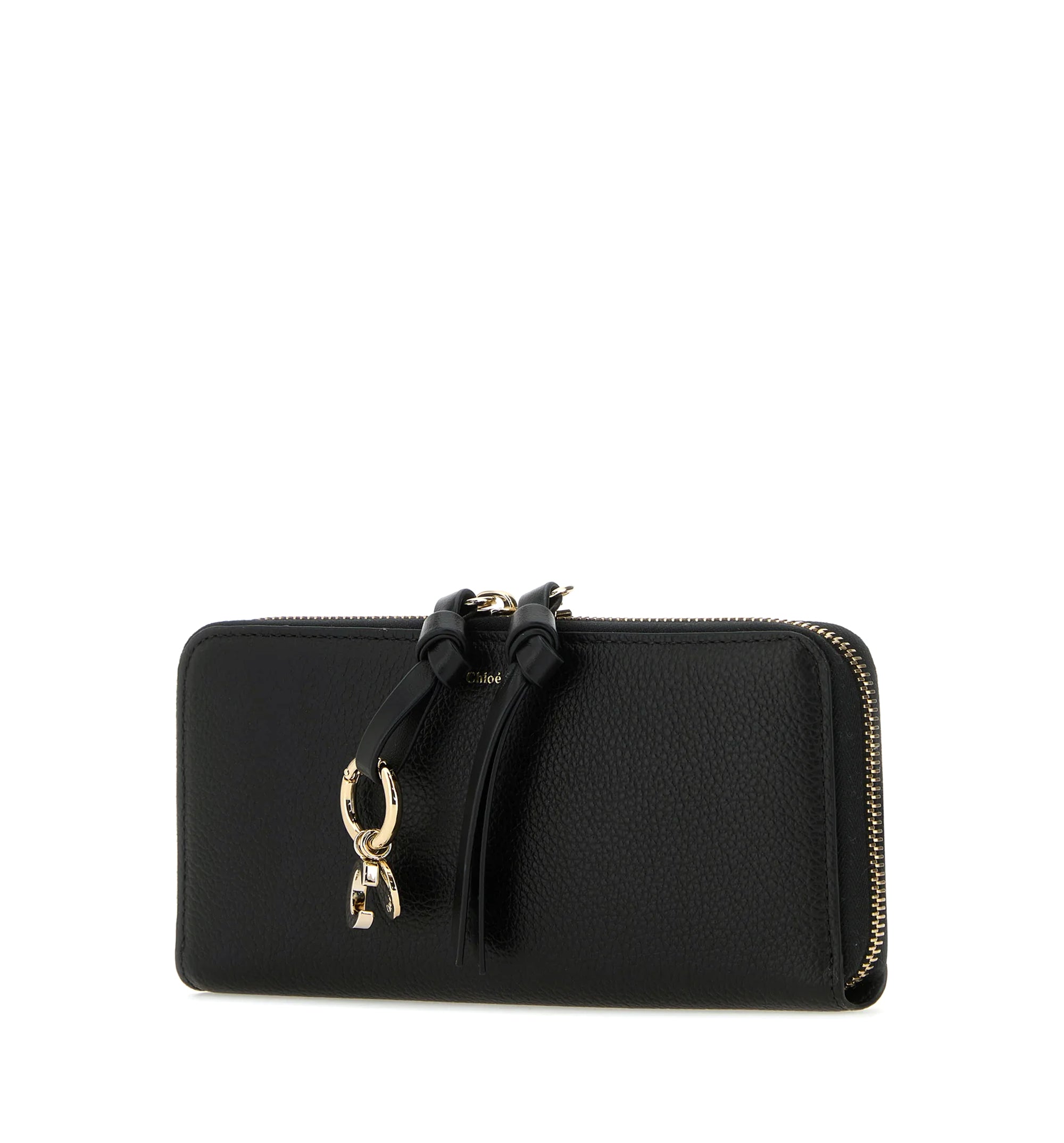 Alphabet Zipped Long Wallet