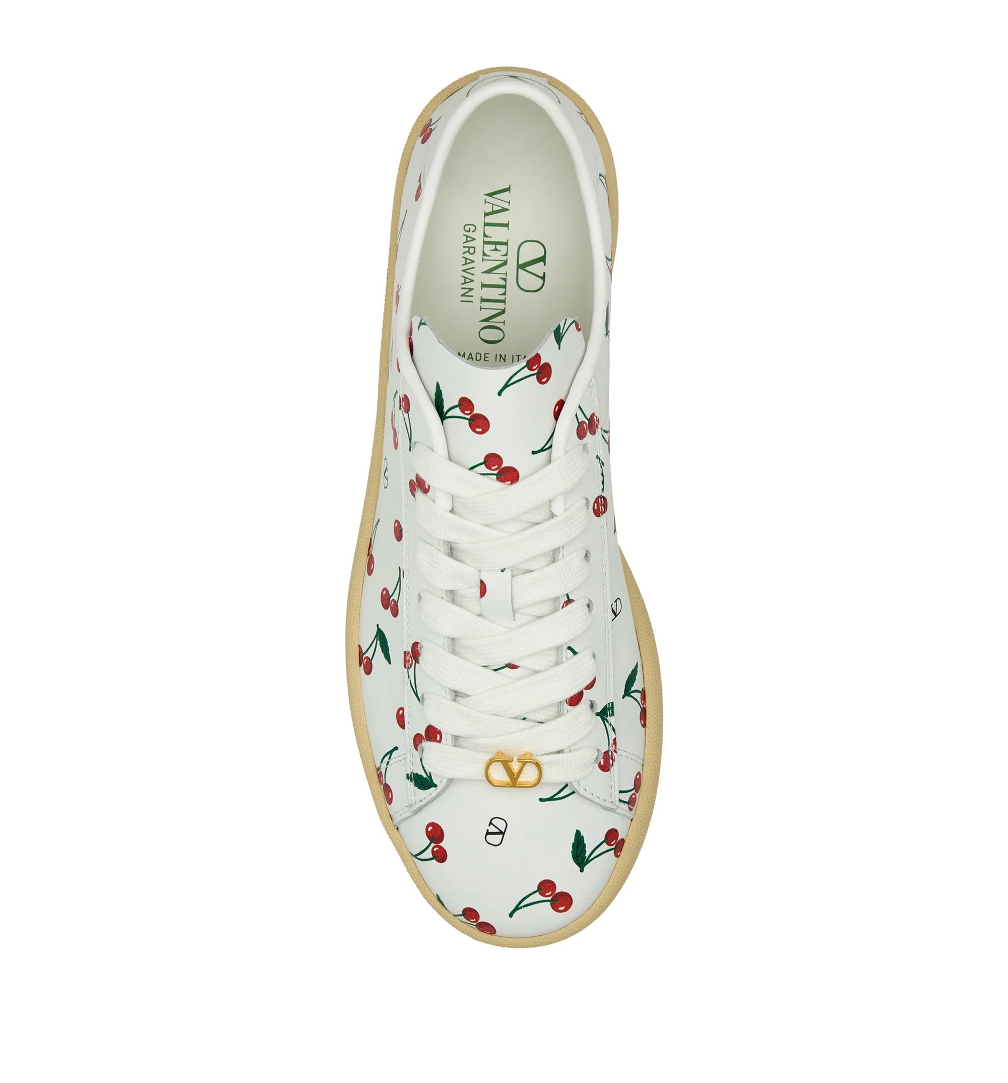 Royco Printed Leather Sneakers