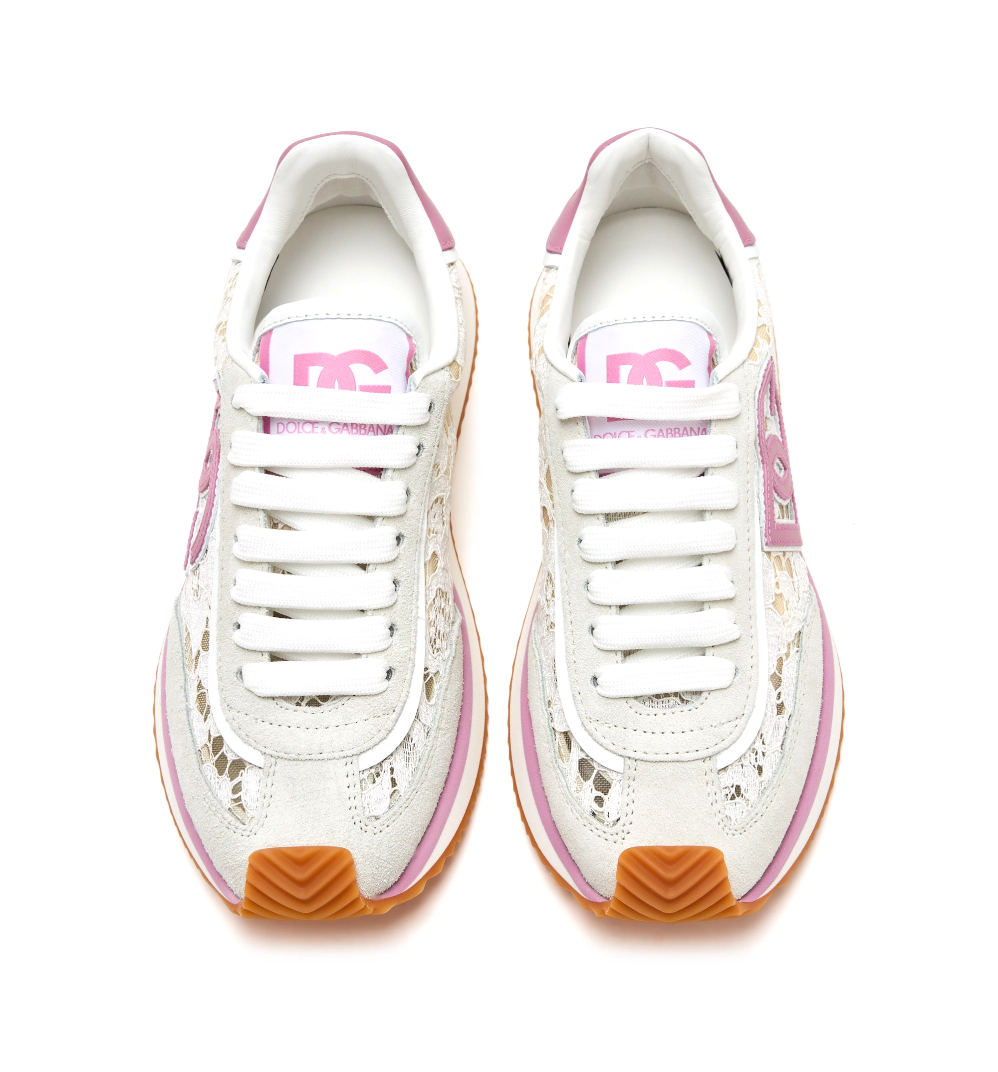 DG Cushion Lace & Suede Sneakers
