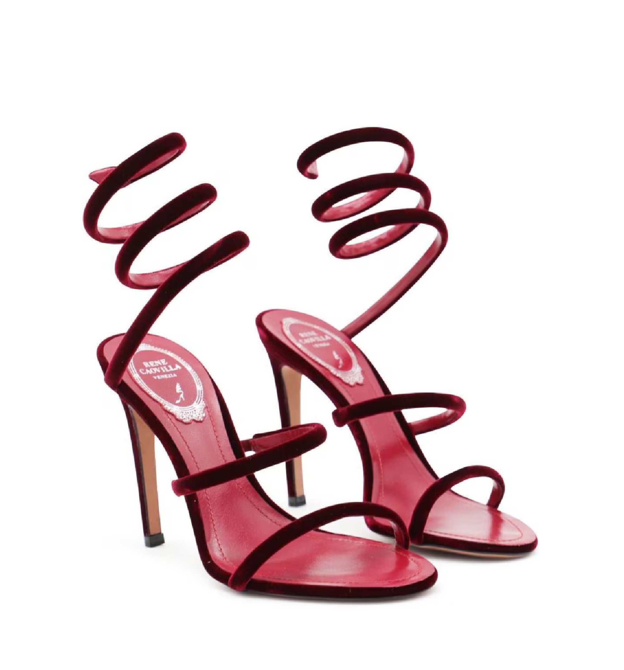 Clea Velvet Sandals 105