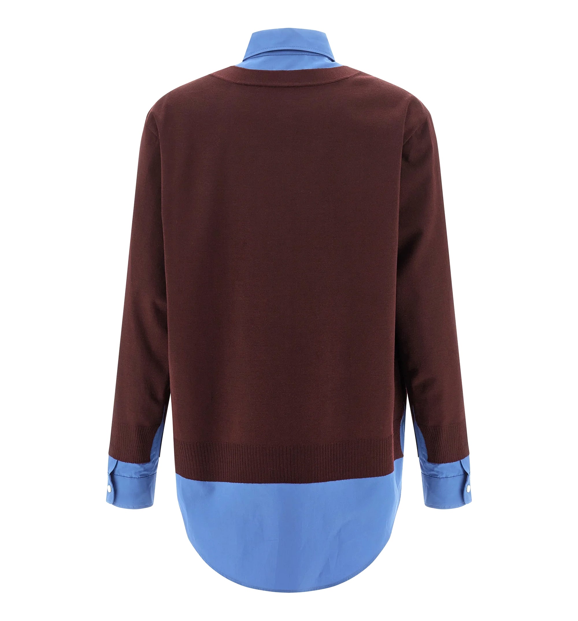 Poplin And Cashmere Shirt