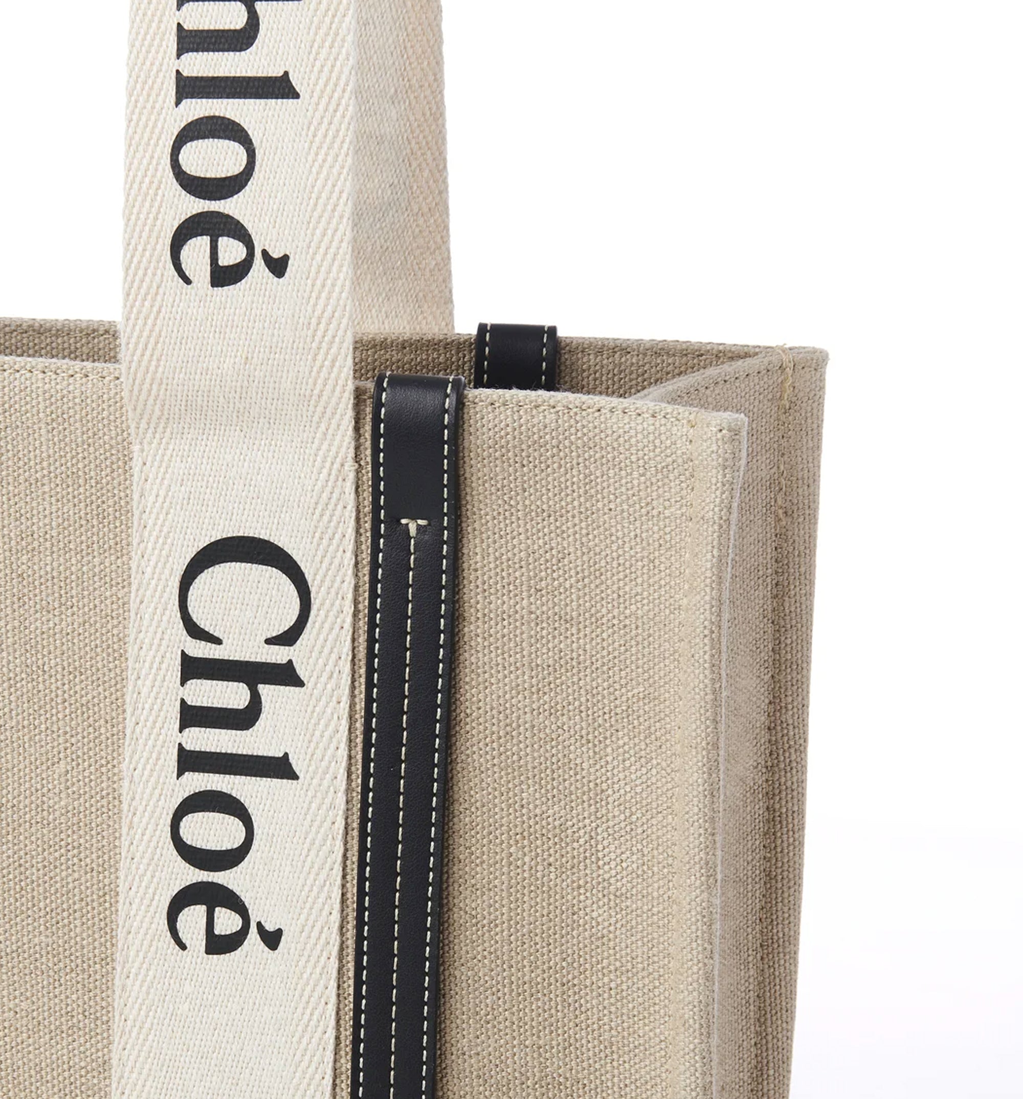 Woody Tote Bag In Linen