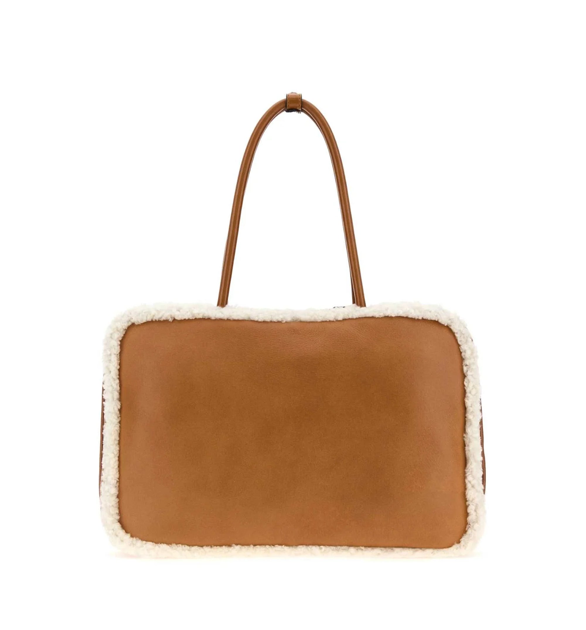 Logo-Detailed Zipped Tote Bag