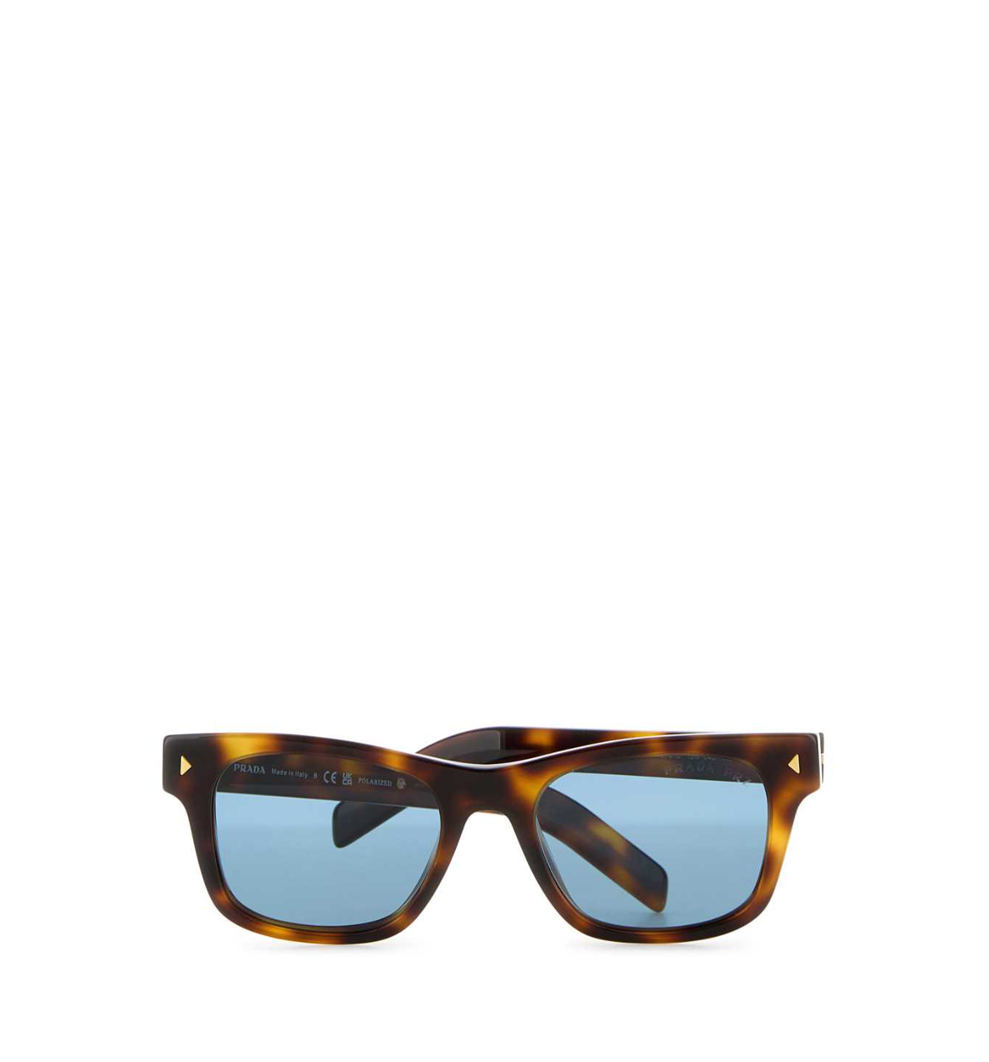 Sunglasses with Iconic Metal Plaque