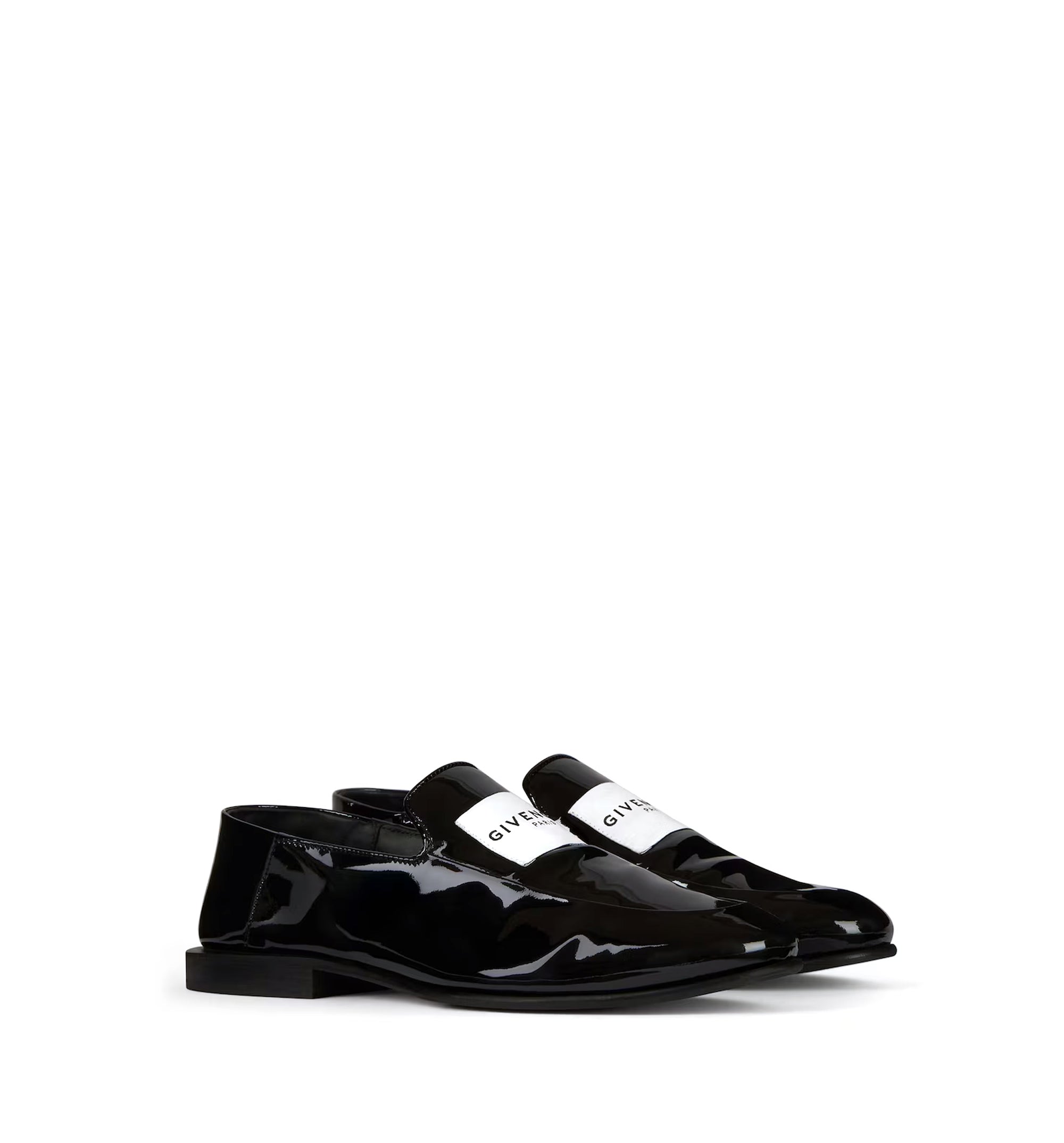 Label Loafers In Patent Leather