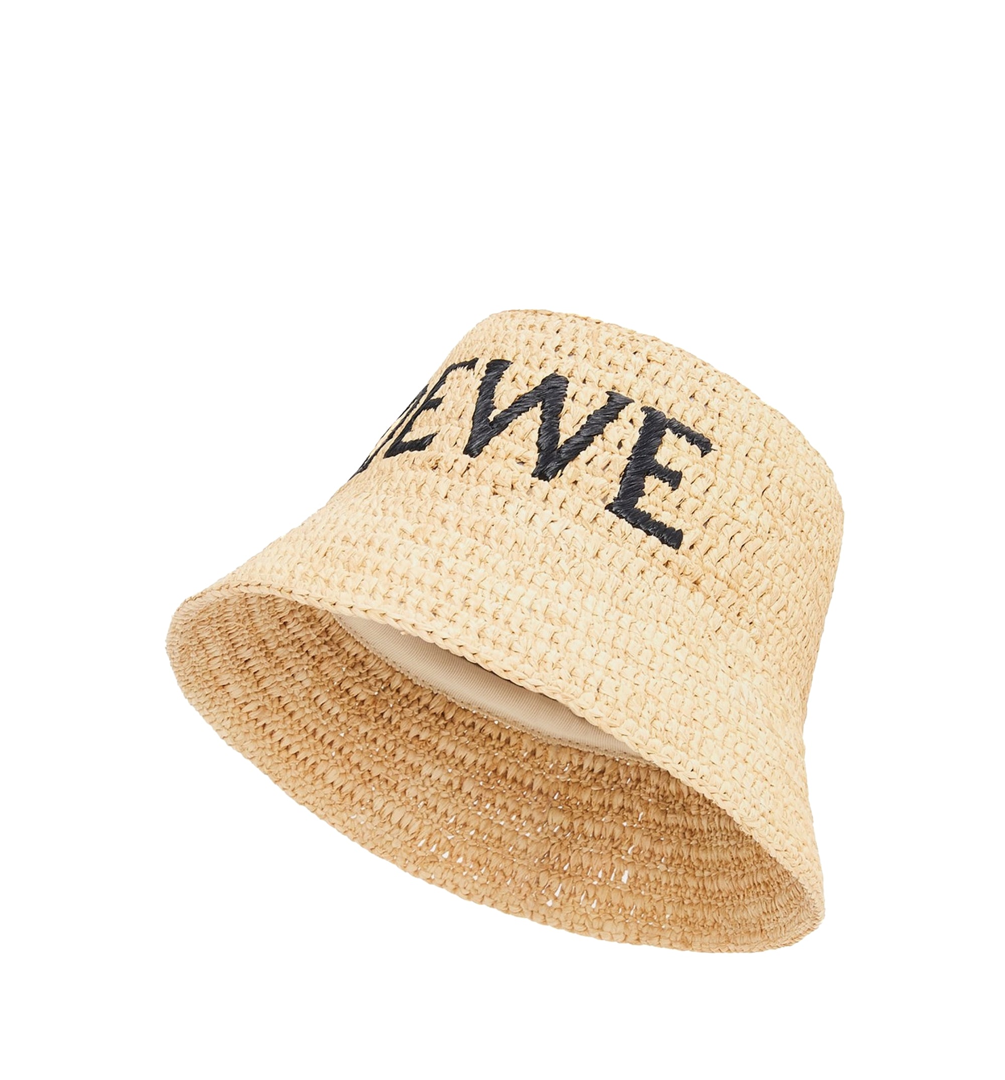 Bucket Hat in Raffia