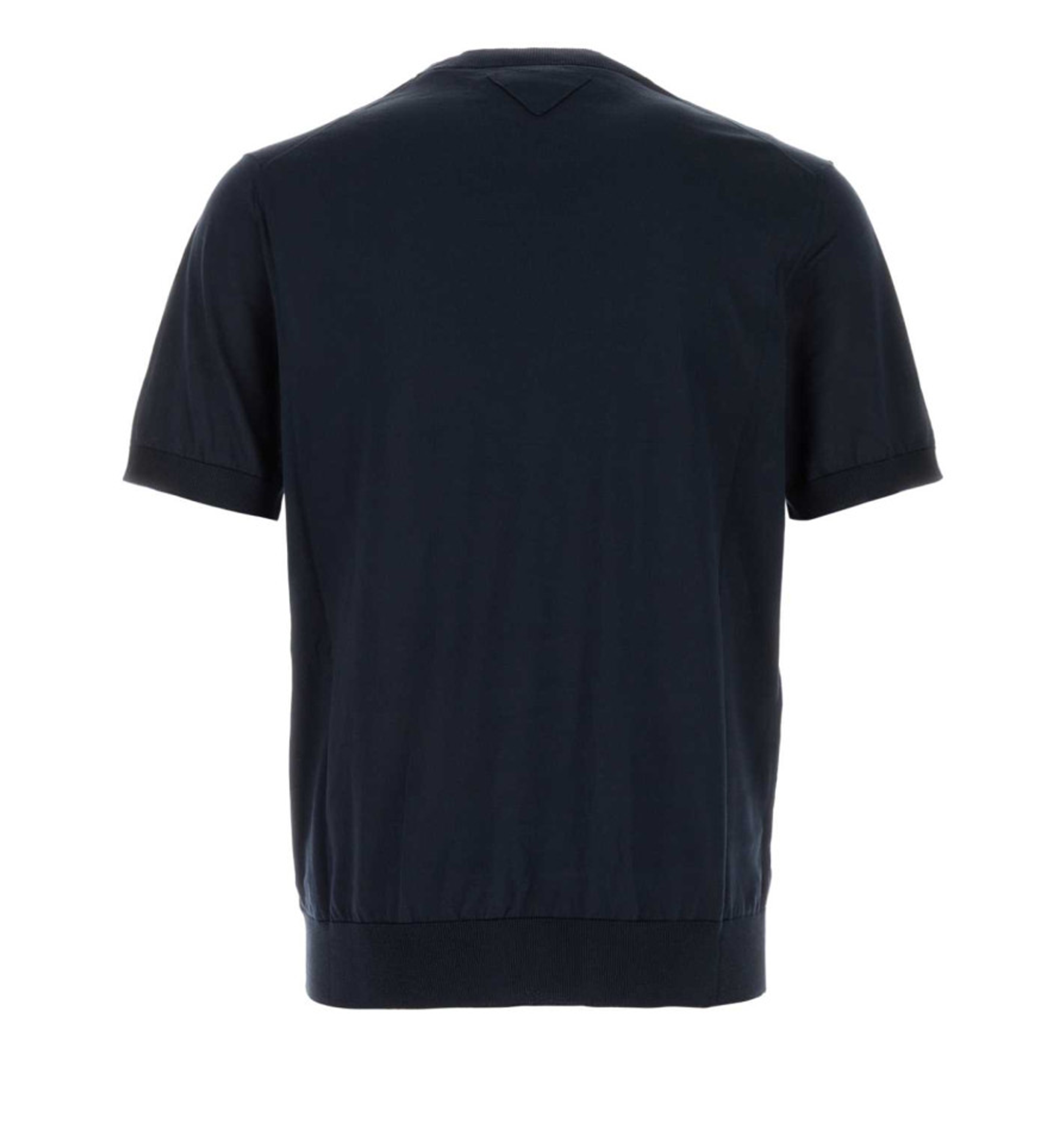 Short-sleeved Cashmere and Silk Sweater