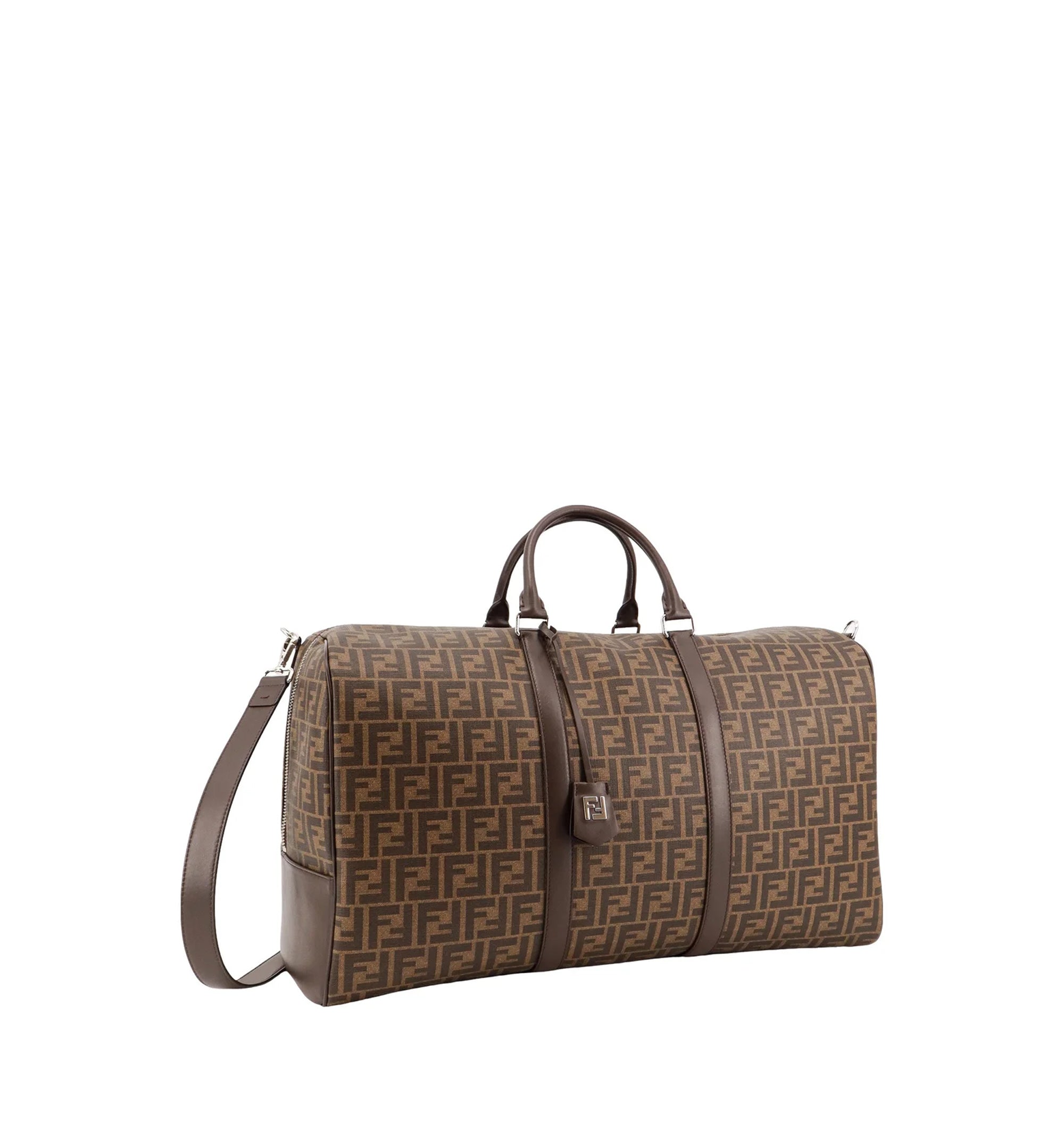 Fendi FF Monogram Pattern Large Duffle Bag