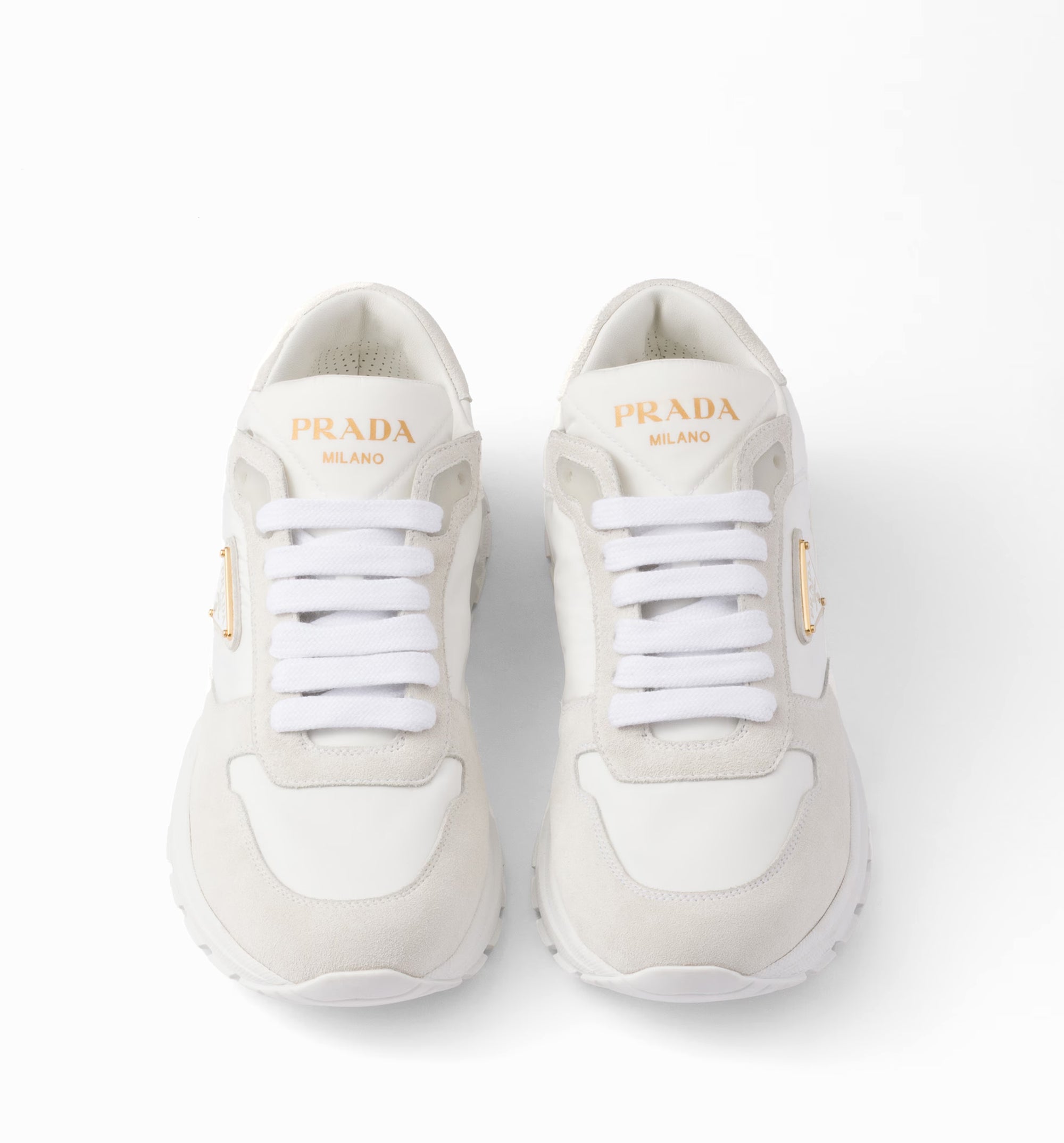 Prax 2.0 Re-Nylon and Suede Sneakers