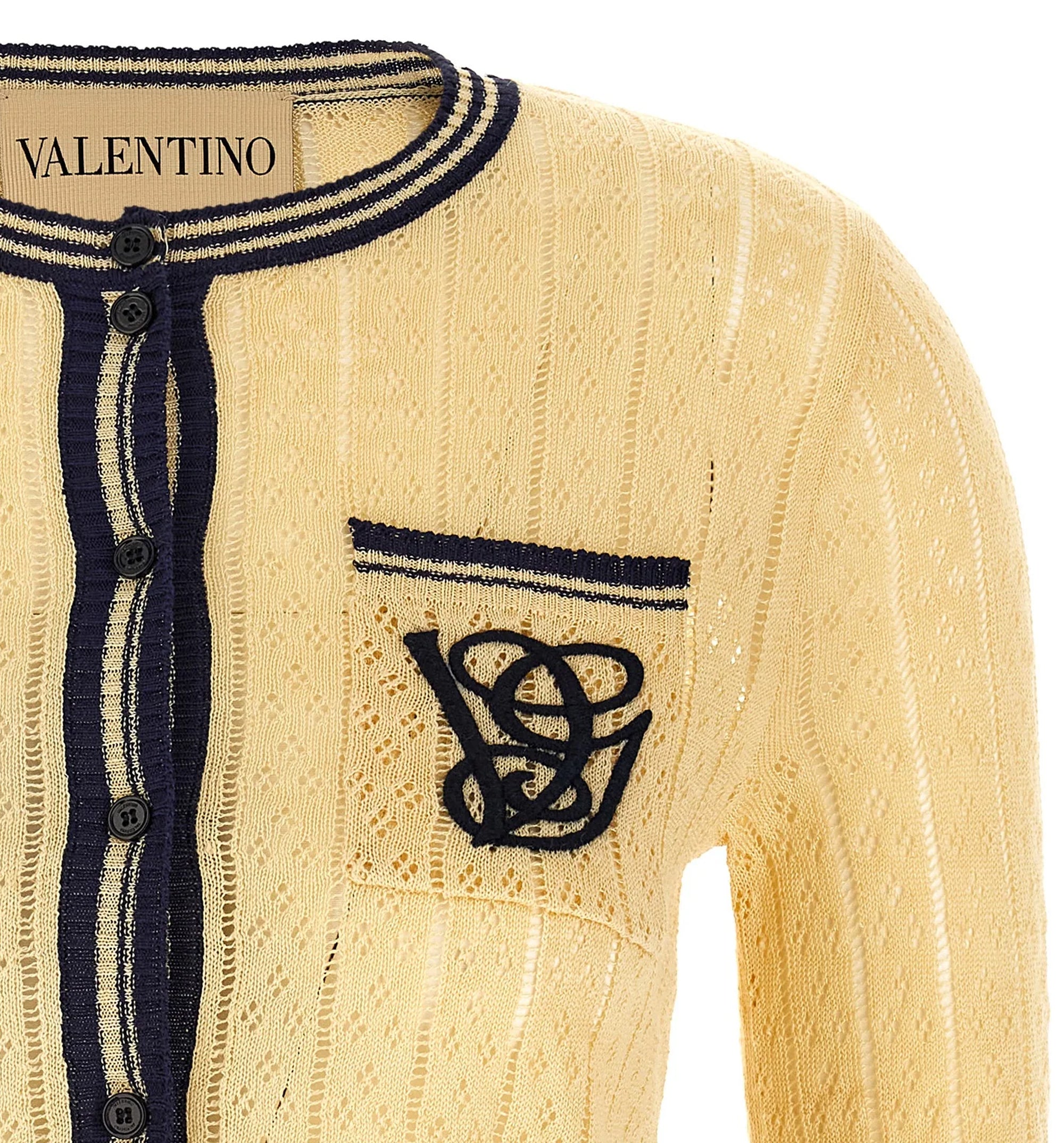 VG Embroidery Cardigan