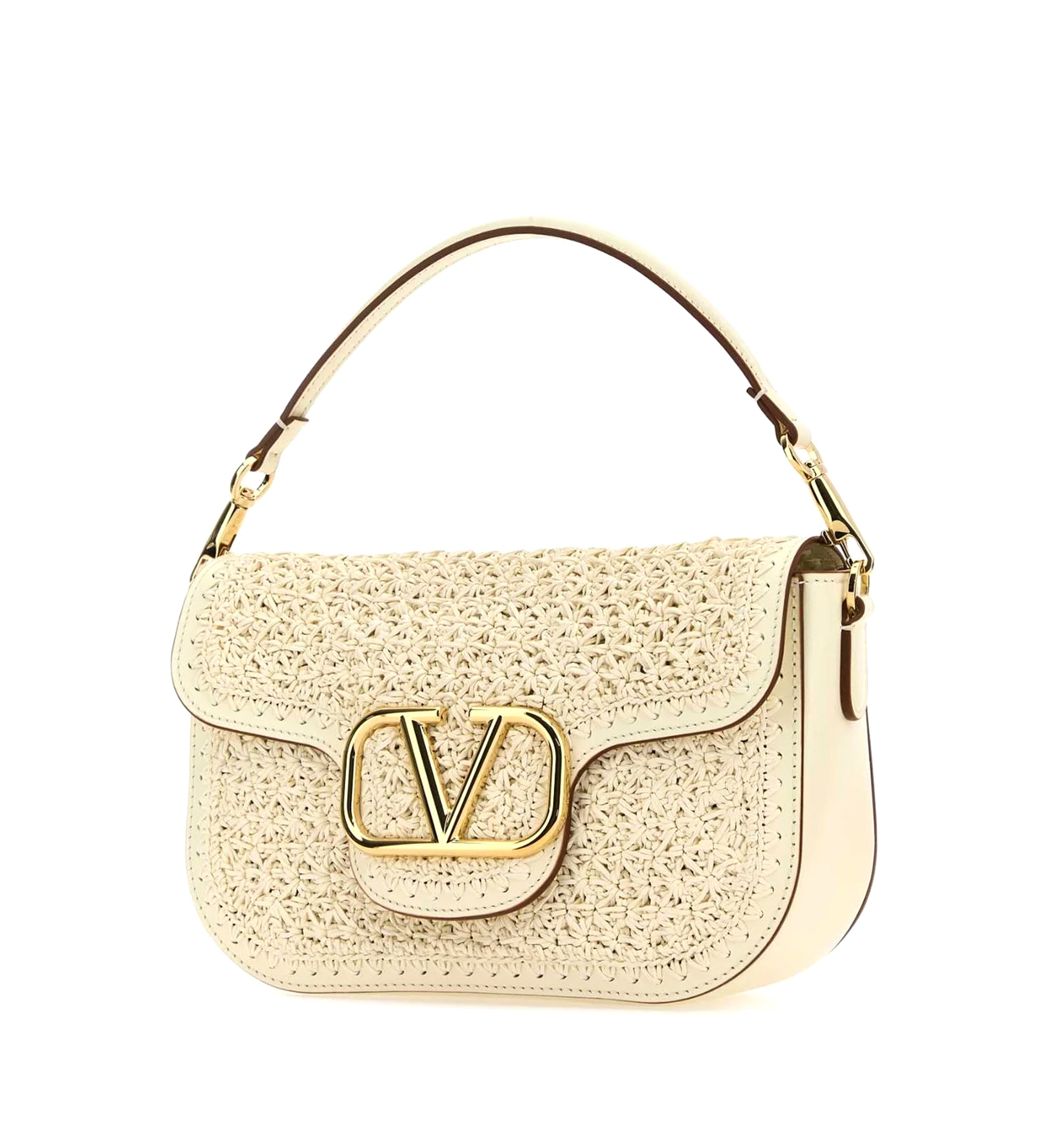 All Time Crochet Foldover Top Shoulder Bag