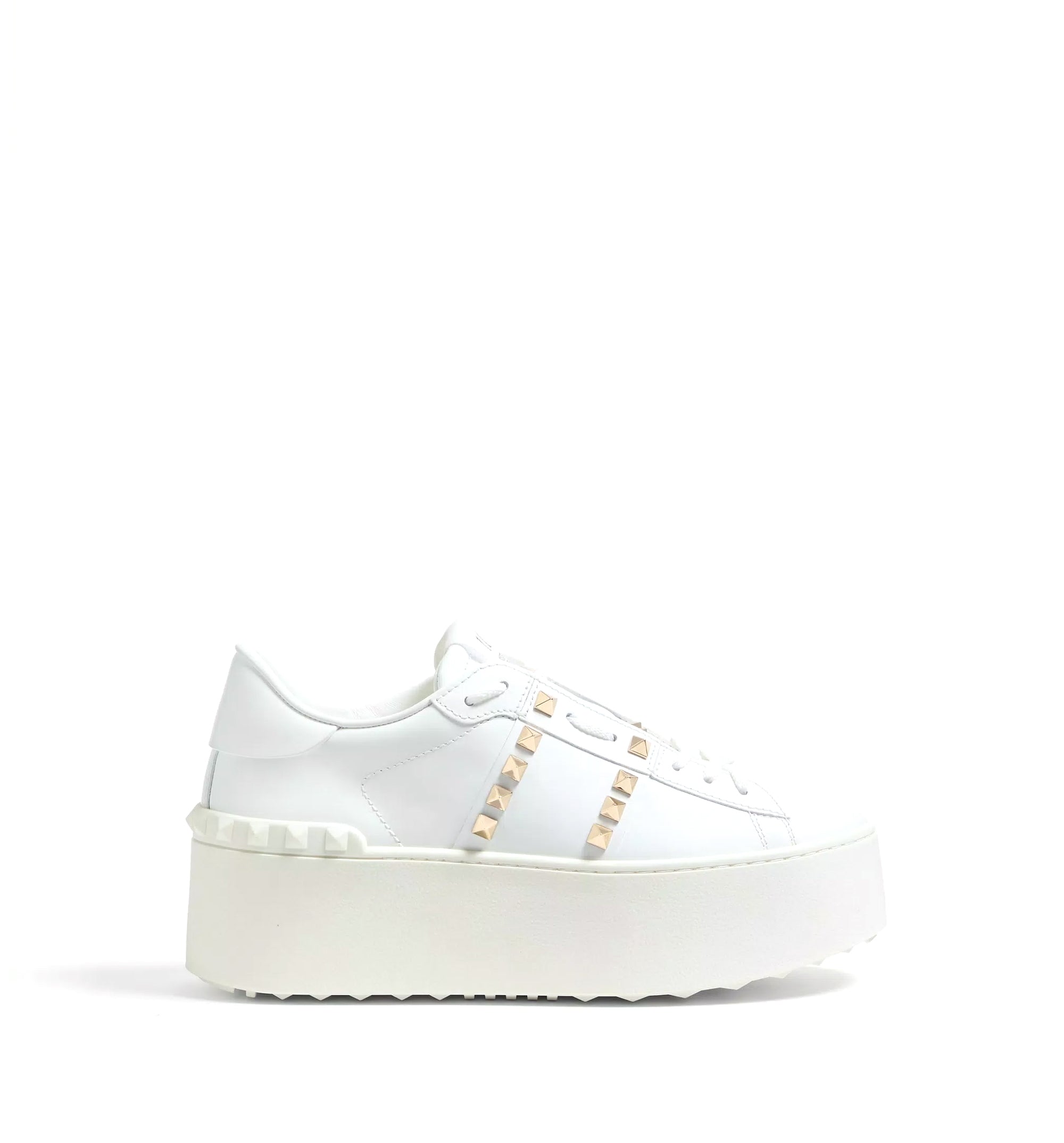 Flatform Rockstud Untitled Sneaker in Calfskin