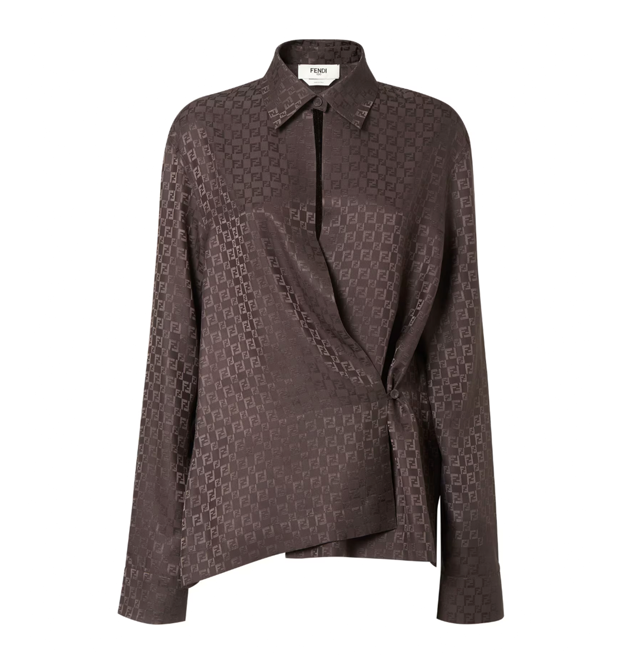 Silk FF Jacquard Shirt