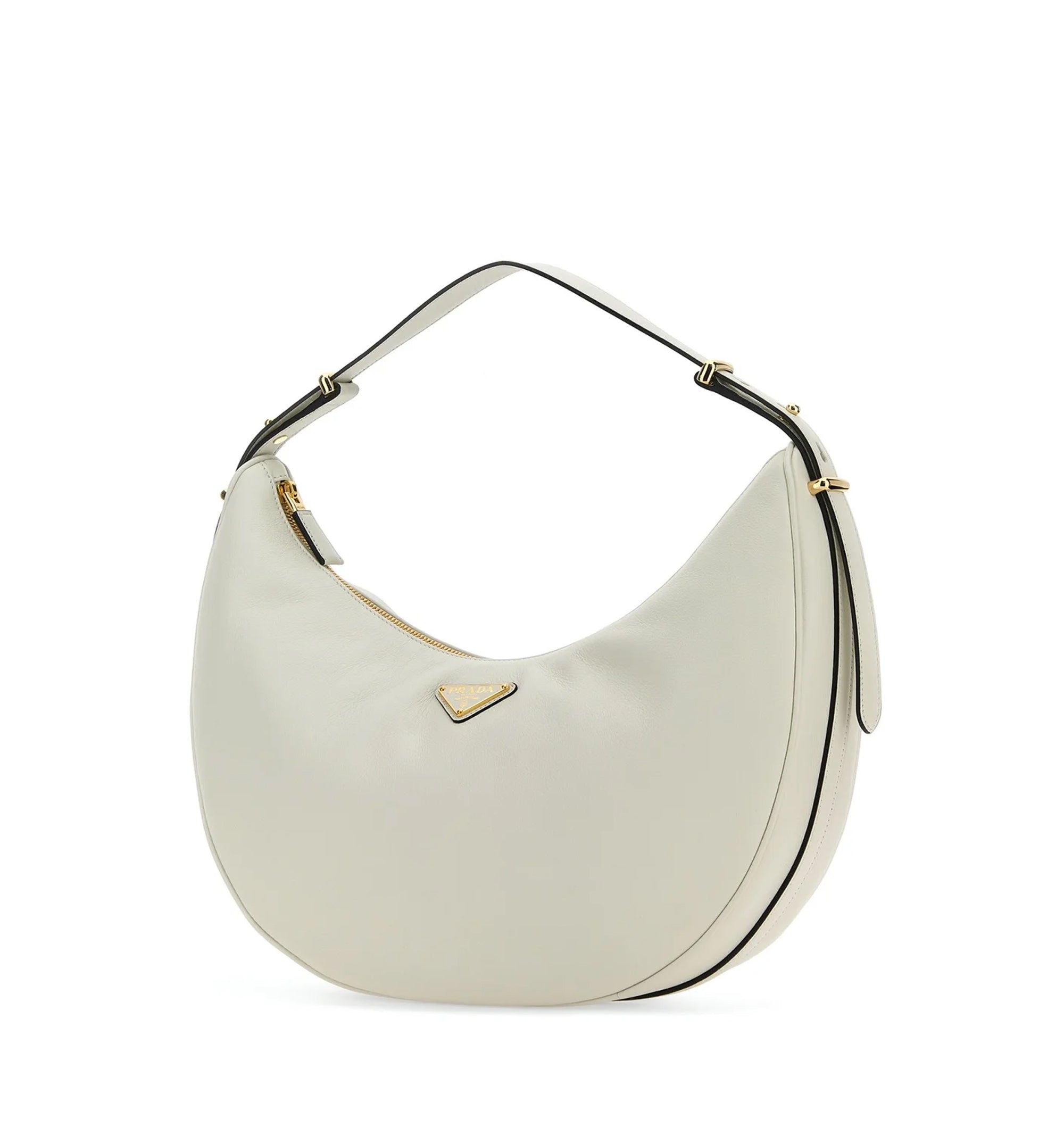 Arqué Medium Leather Shoulder Bag