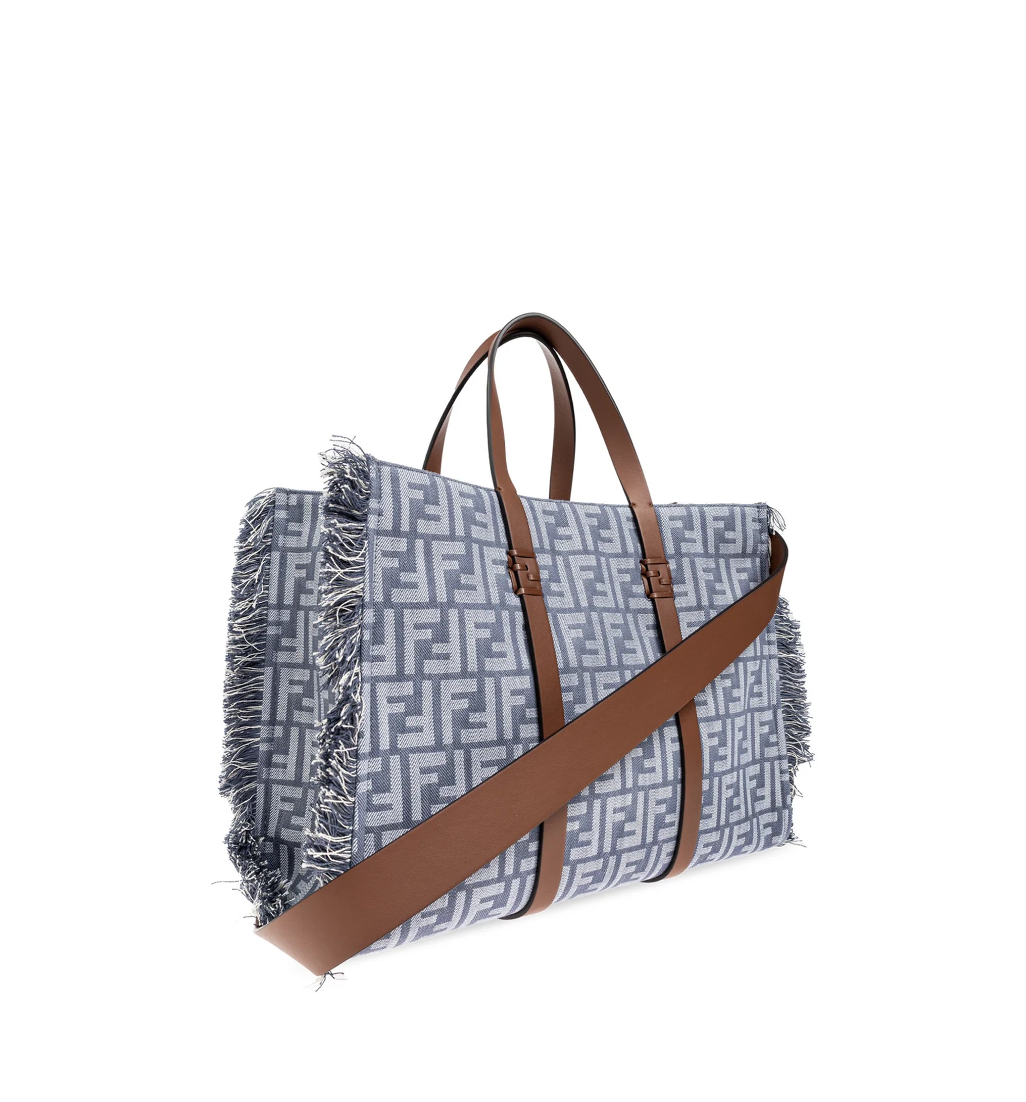 Fendi Summer FF Jacquard Tote Bag