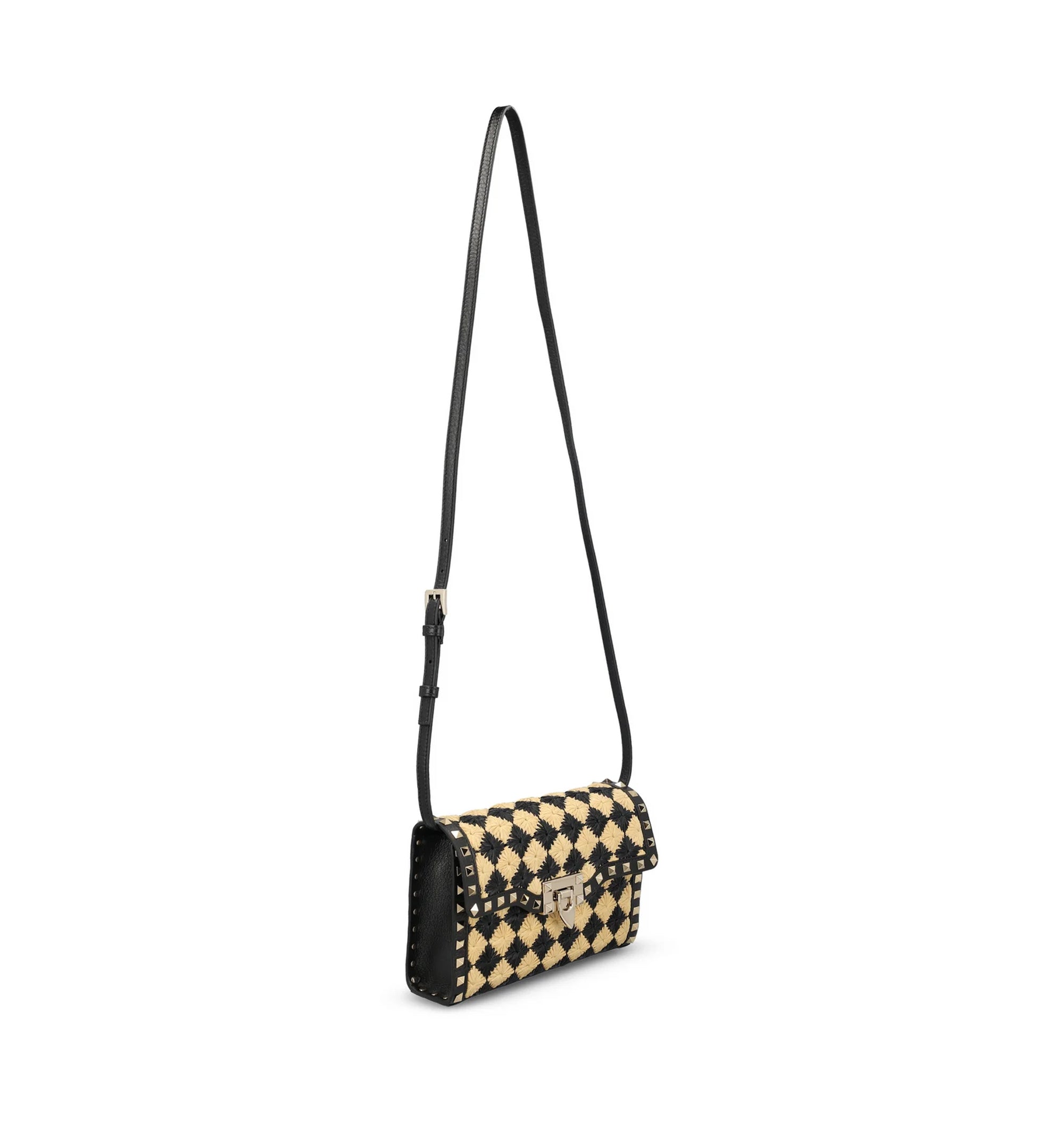 Rockstud All-Over Patterned Small Shoulder Bag