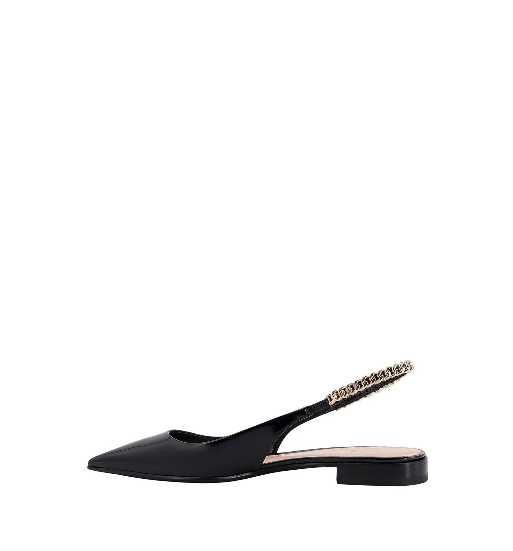 Pointed-Toe Slingback Flats