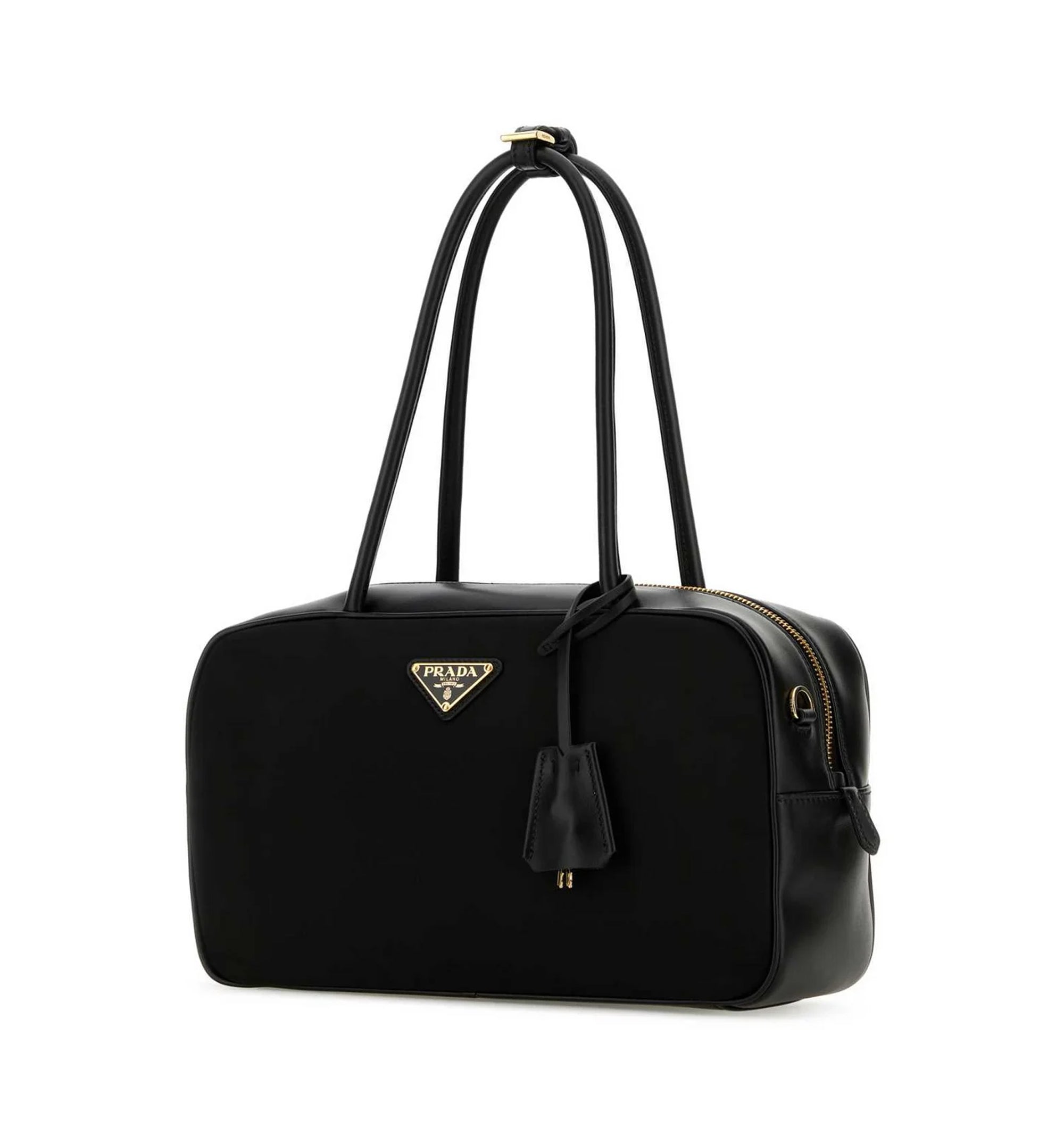 Prada Re-Nylon Zipped Medium Tote Bag