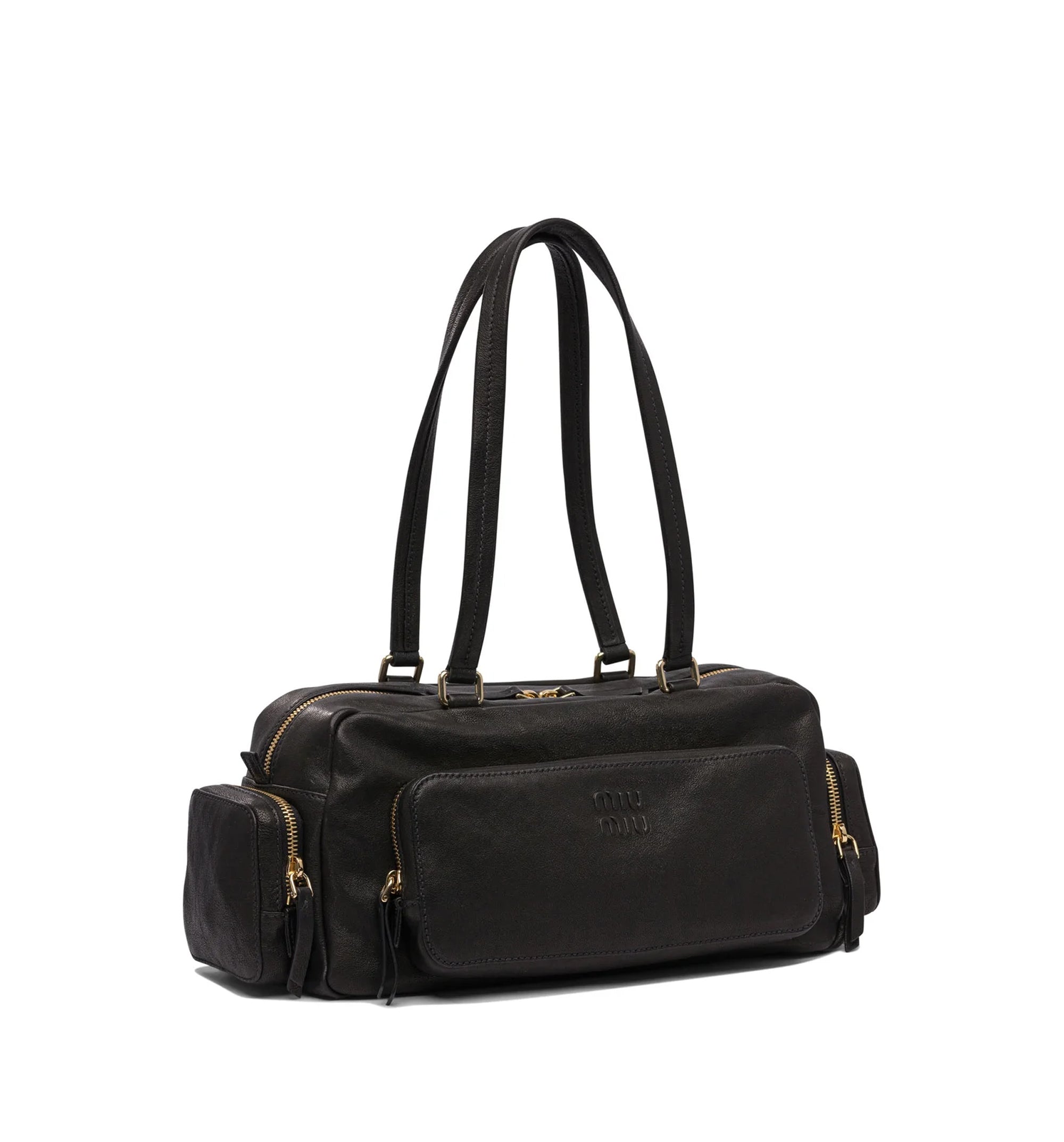 Pocket Washed Nappa Leather Bag