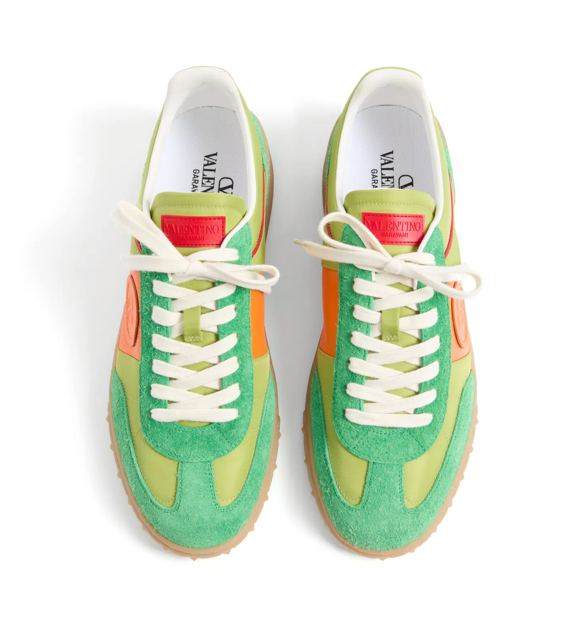 Upvillage Low Top Sneaker in Crust Leather and Nylon