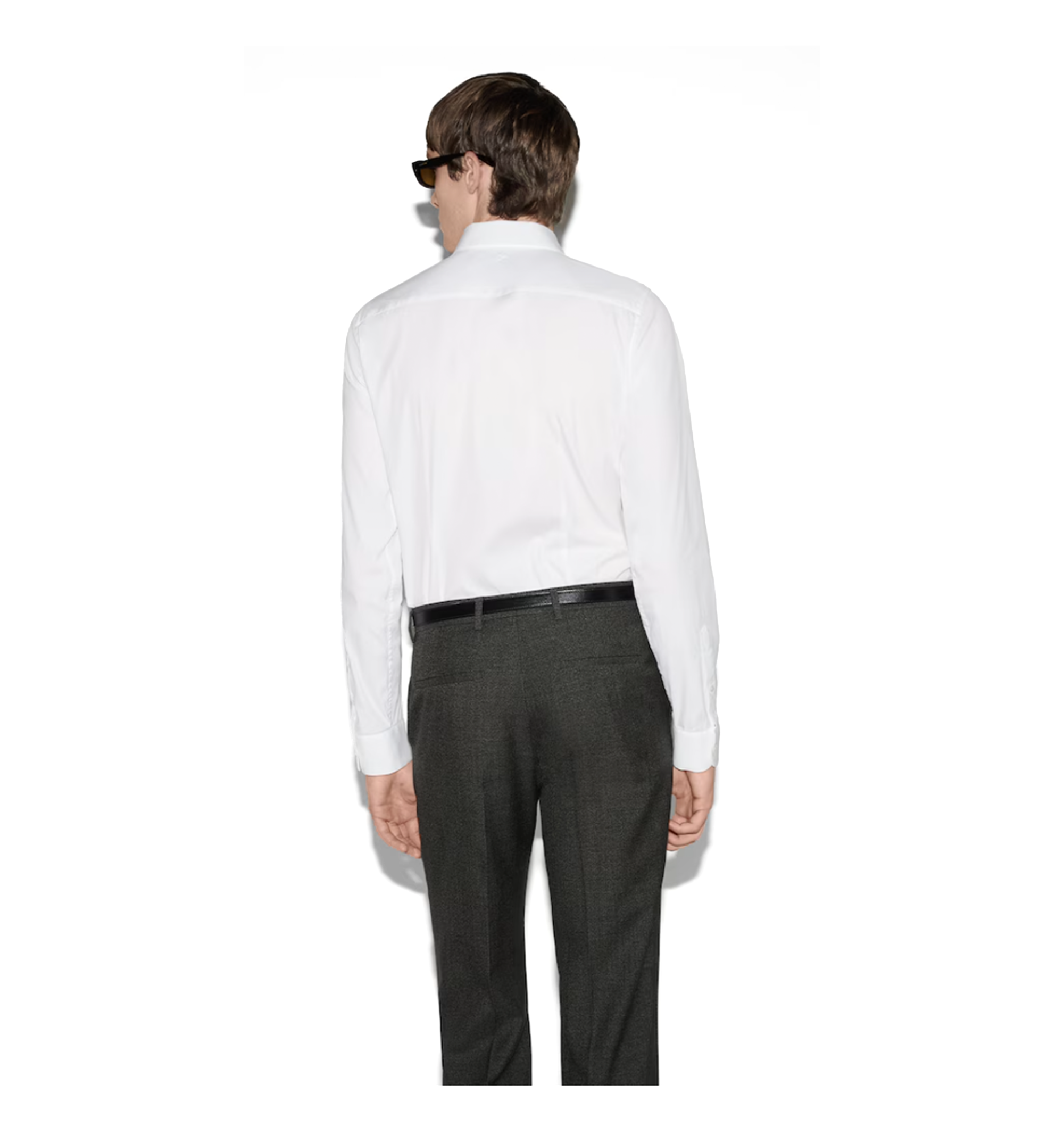 Stretch Cotton Poplin Shirt