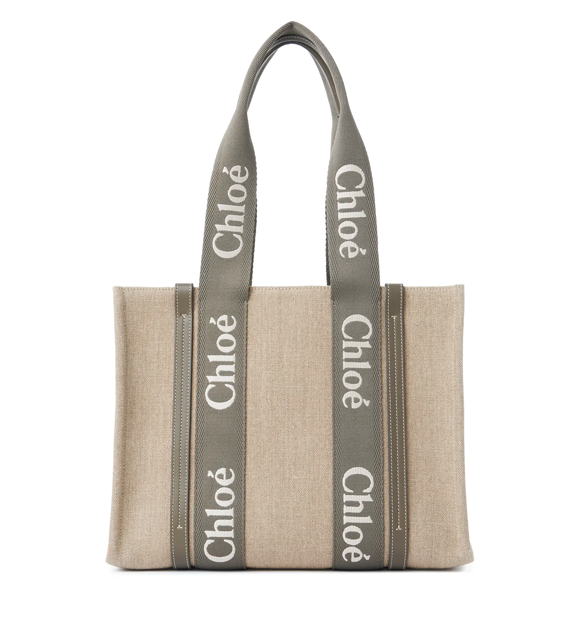 Woody Tote Bag in Linen